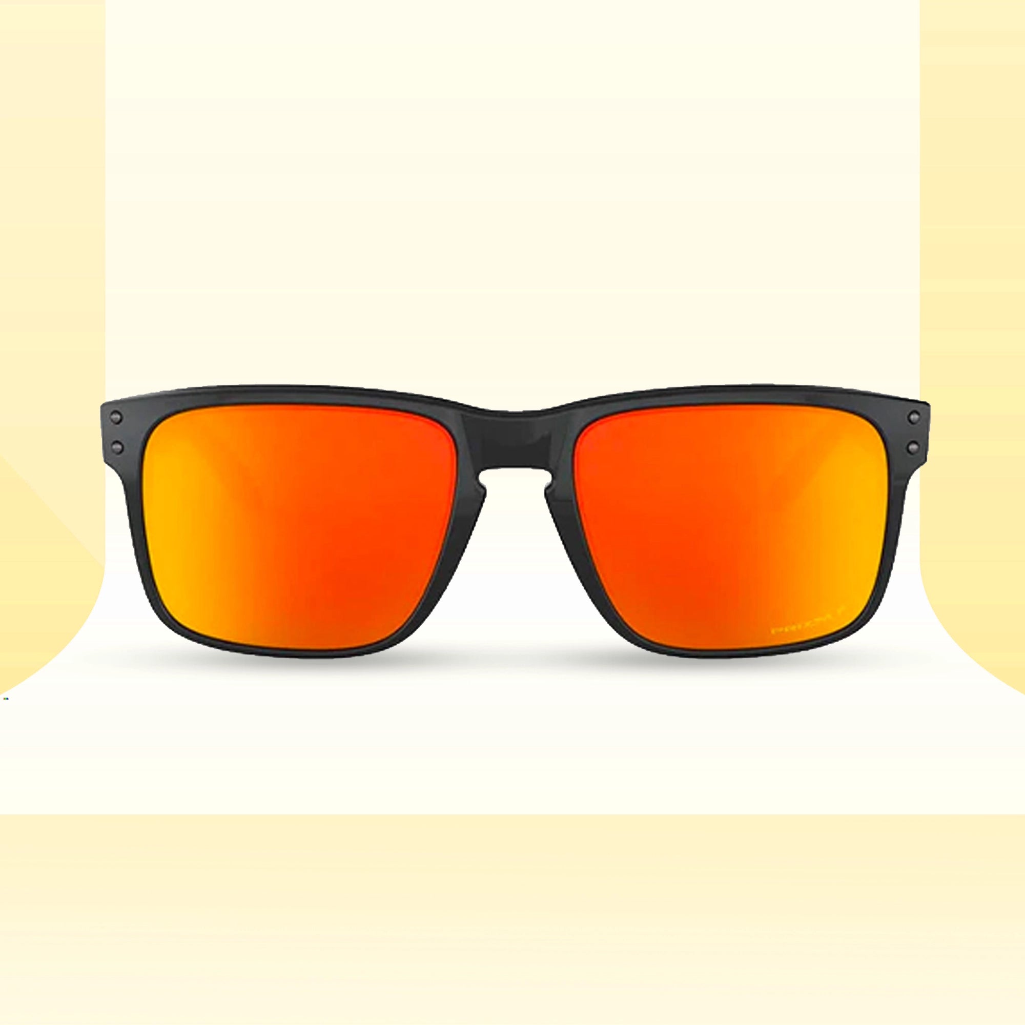 Oakley Holbrook Polished Black Prizm Ruby polarized Sunglass