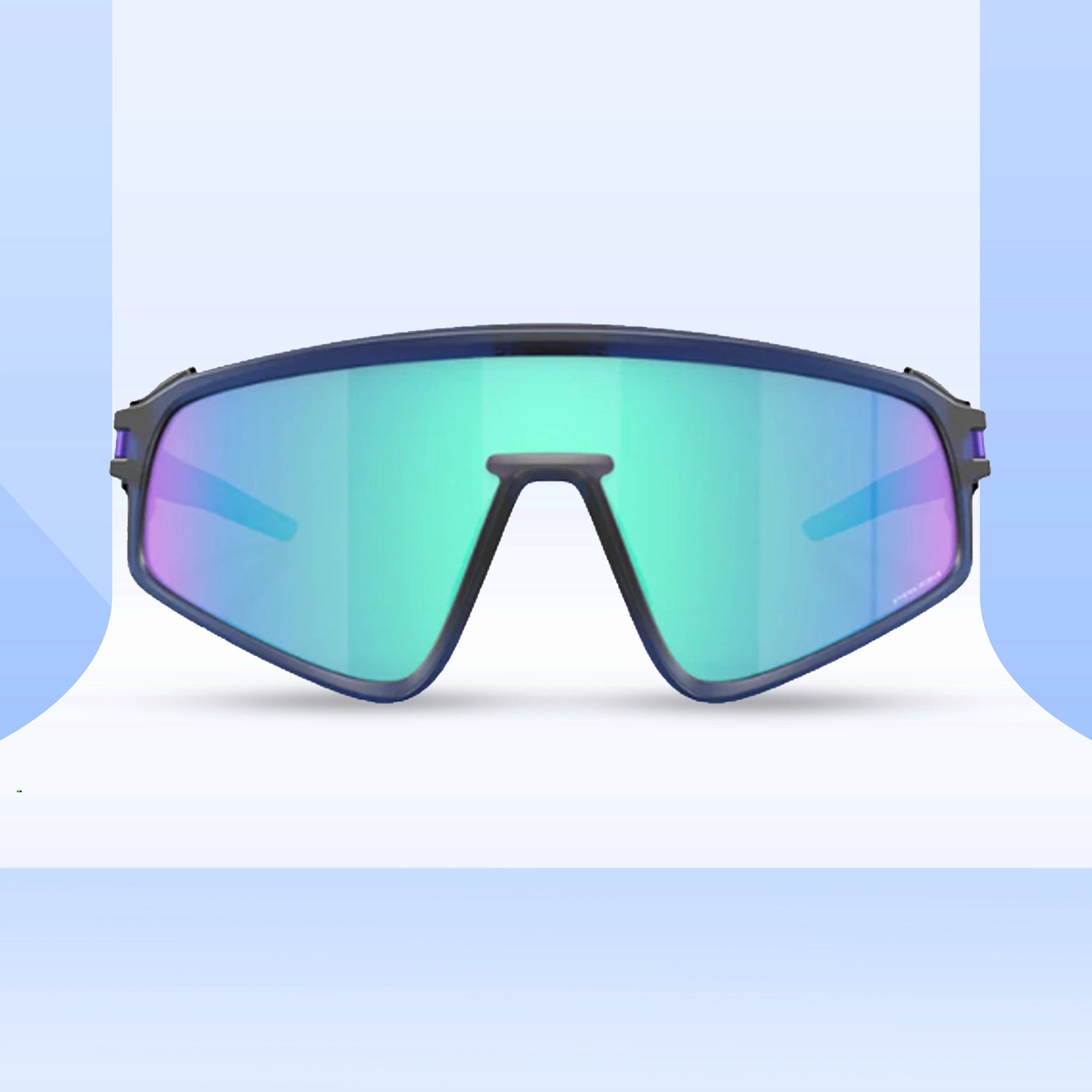 Oakley Latch Panel Matte trans Navy Prizm Sapphire Sunglass