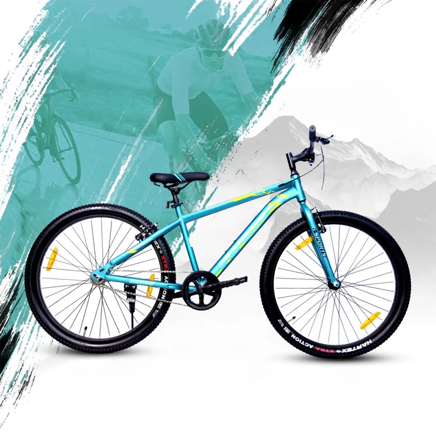 G-Sports Clive 26 Civic Series Bicycle - Blue