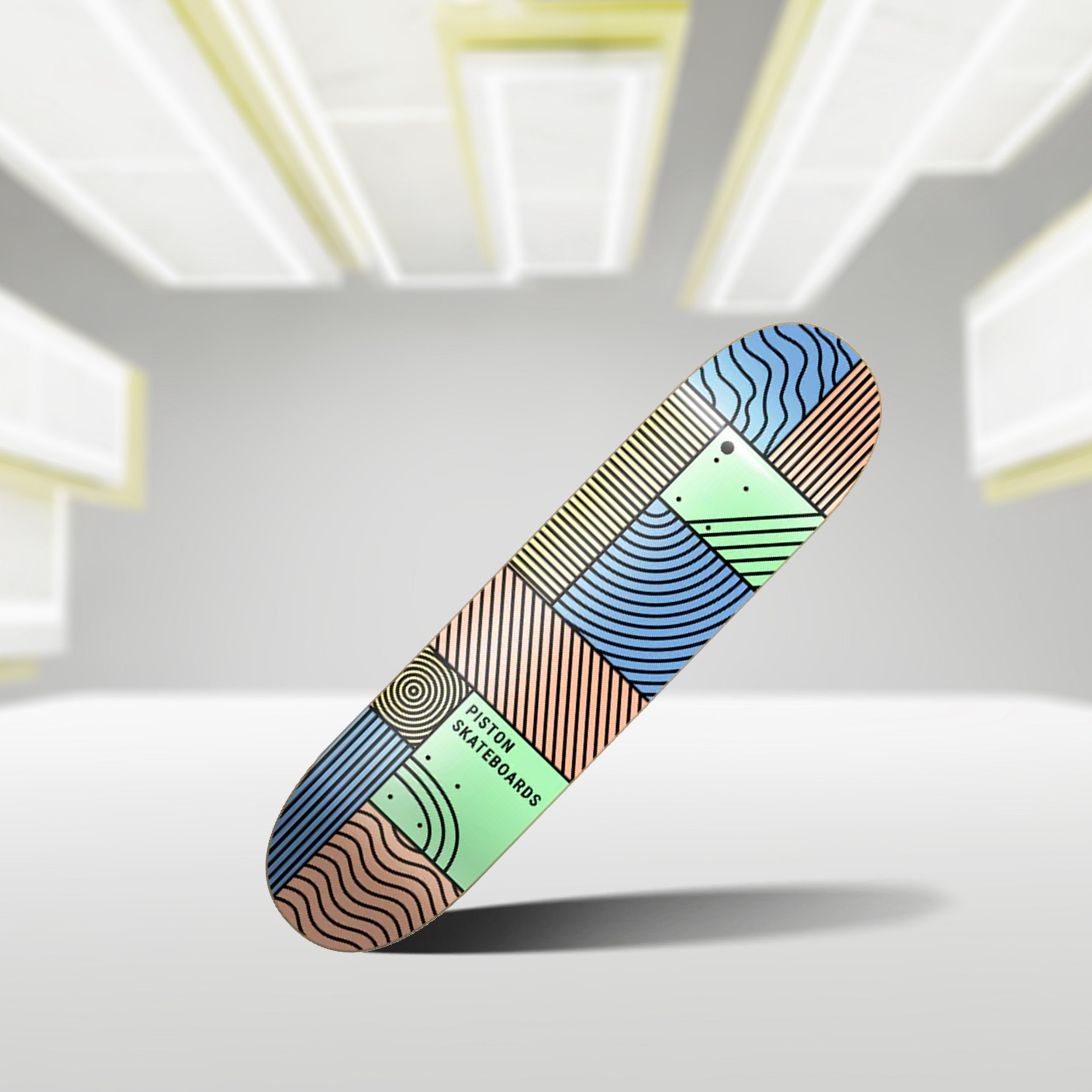 PISTON COMPLETE SKATEBOARDS 7.25" TO 8.0"- Geometric - InstaSport