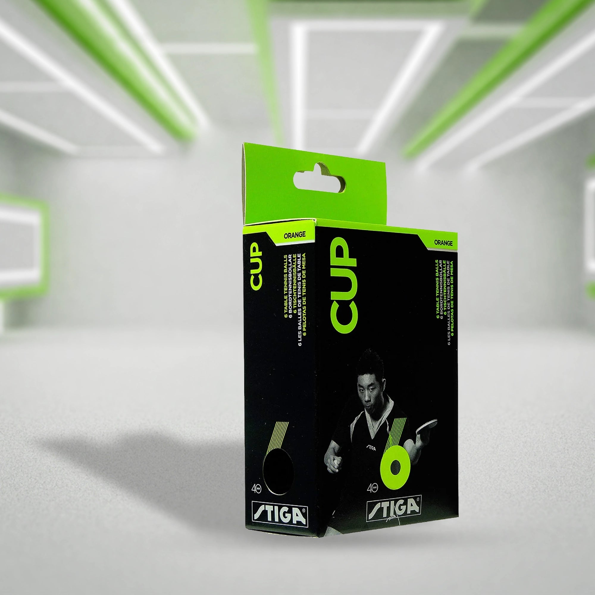 Stiga Cup Table Tennis Ball (Pack of 6)