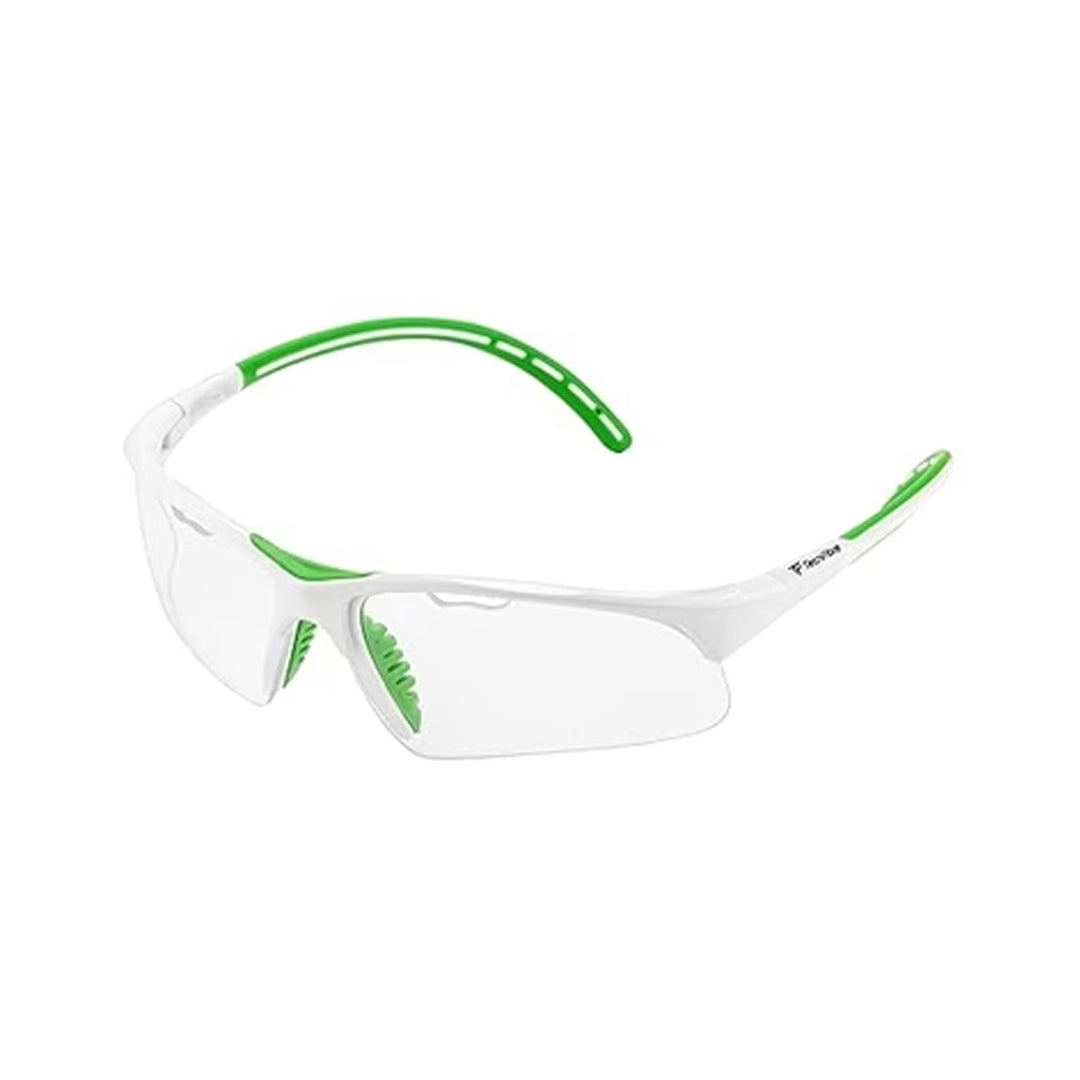 Tecnifibre Lunettes Squash Eyewear - White/Green