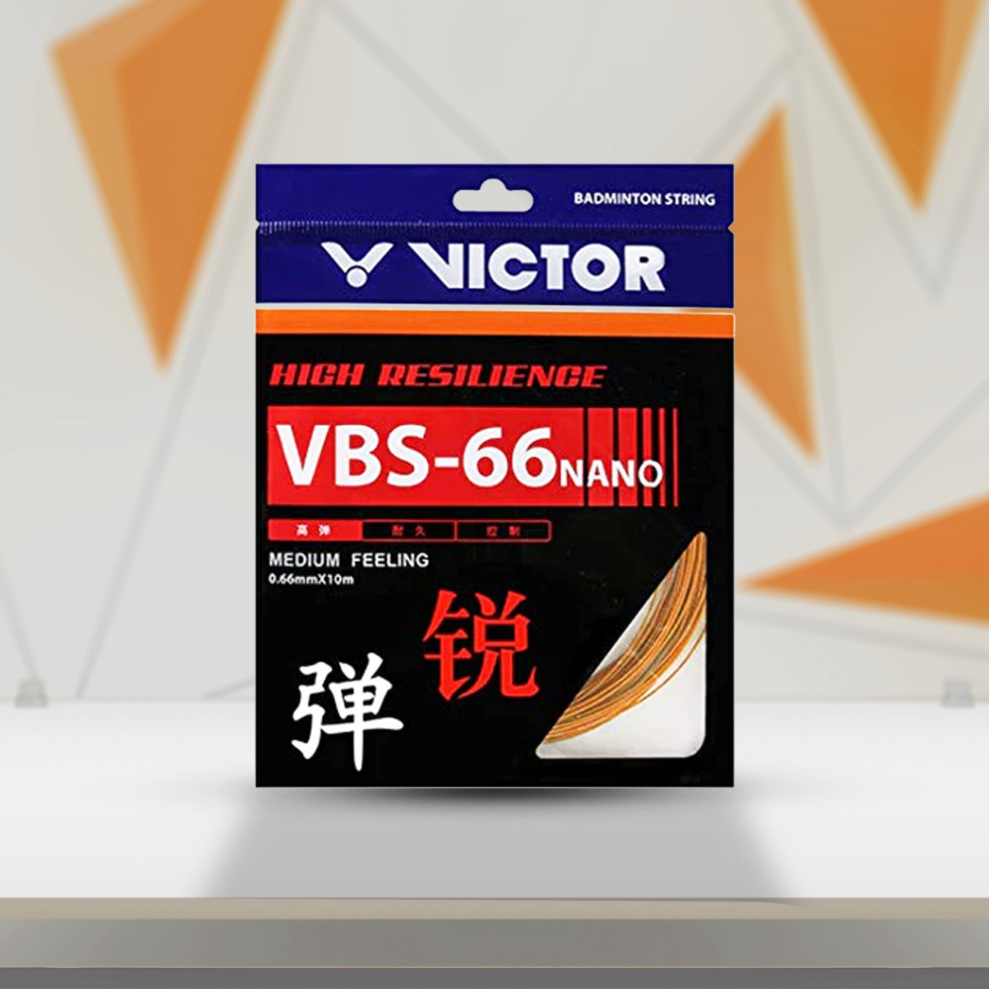 Victor VBS-66N High Resilience Medium Feeling Badminton String