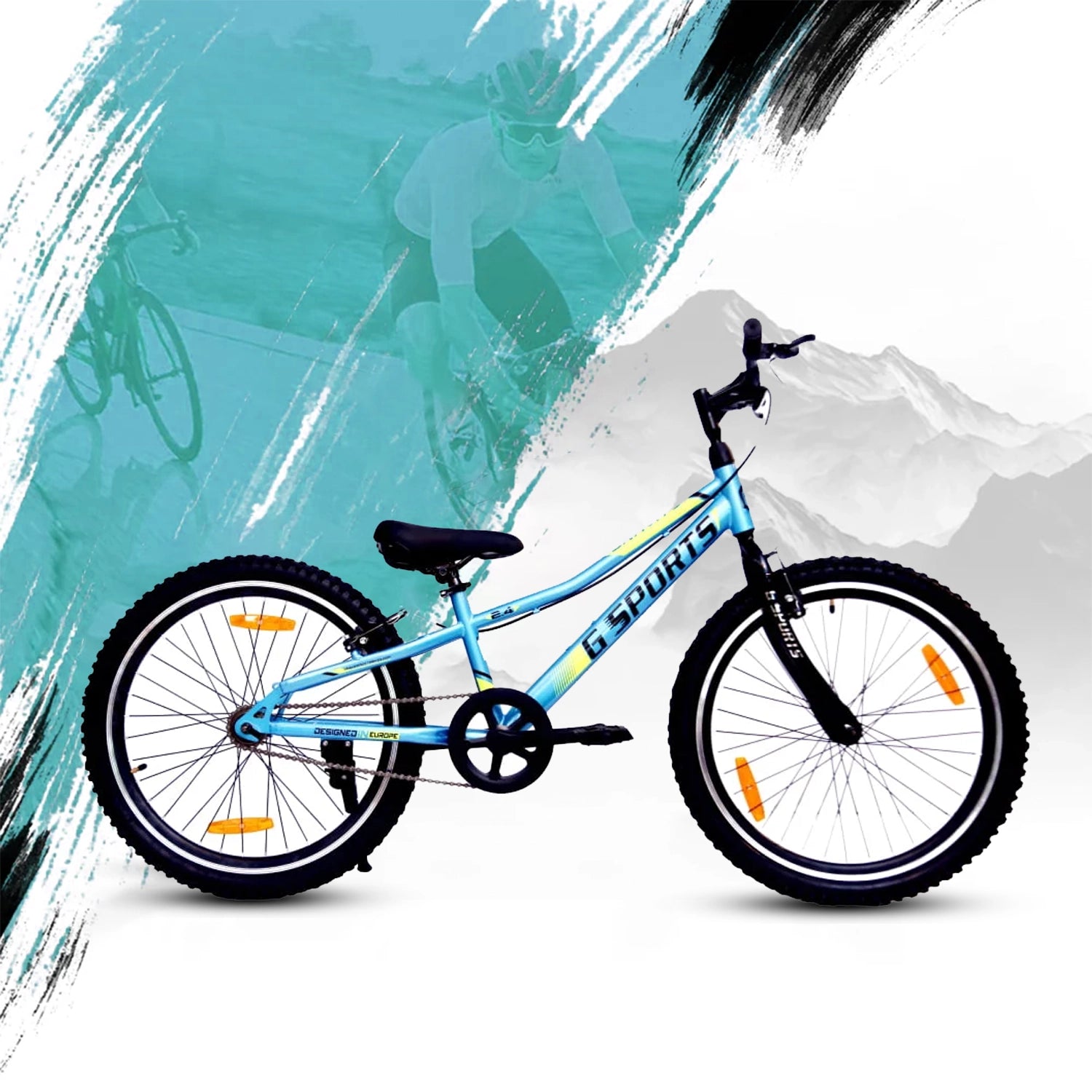 G-Sports Gravity 24 S/S Bicycle - Blue