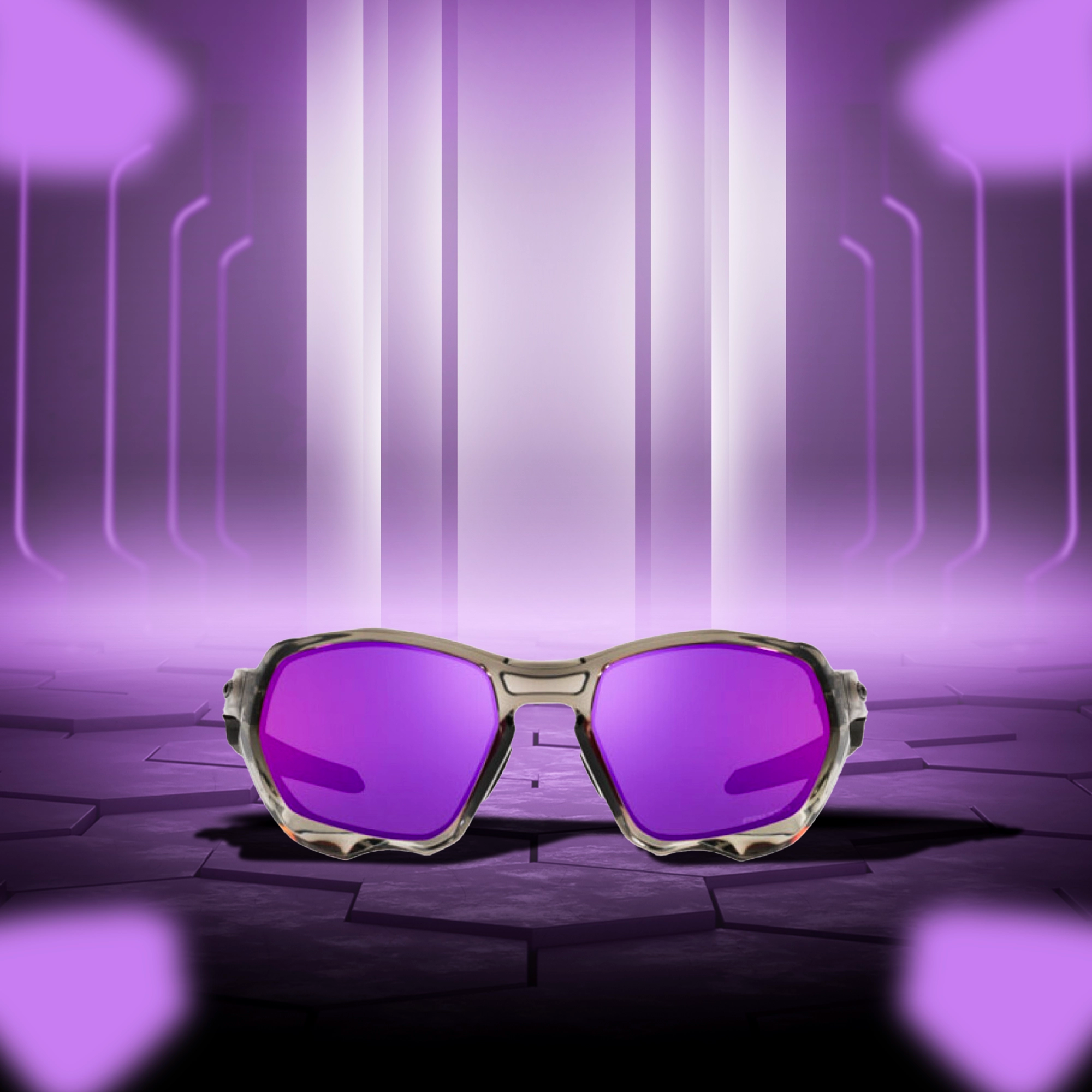 Oakley Plazma Grey Ink Prizm Road Sunglass - InstaSport