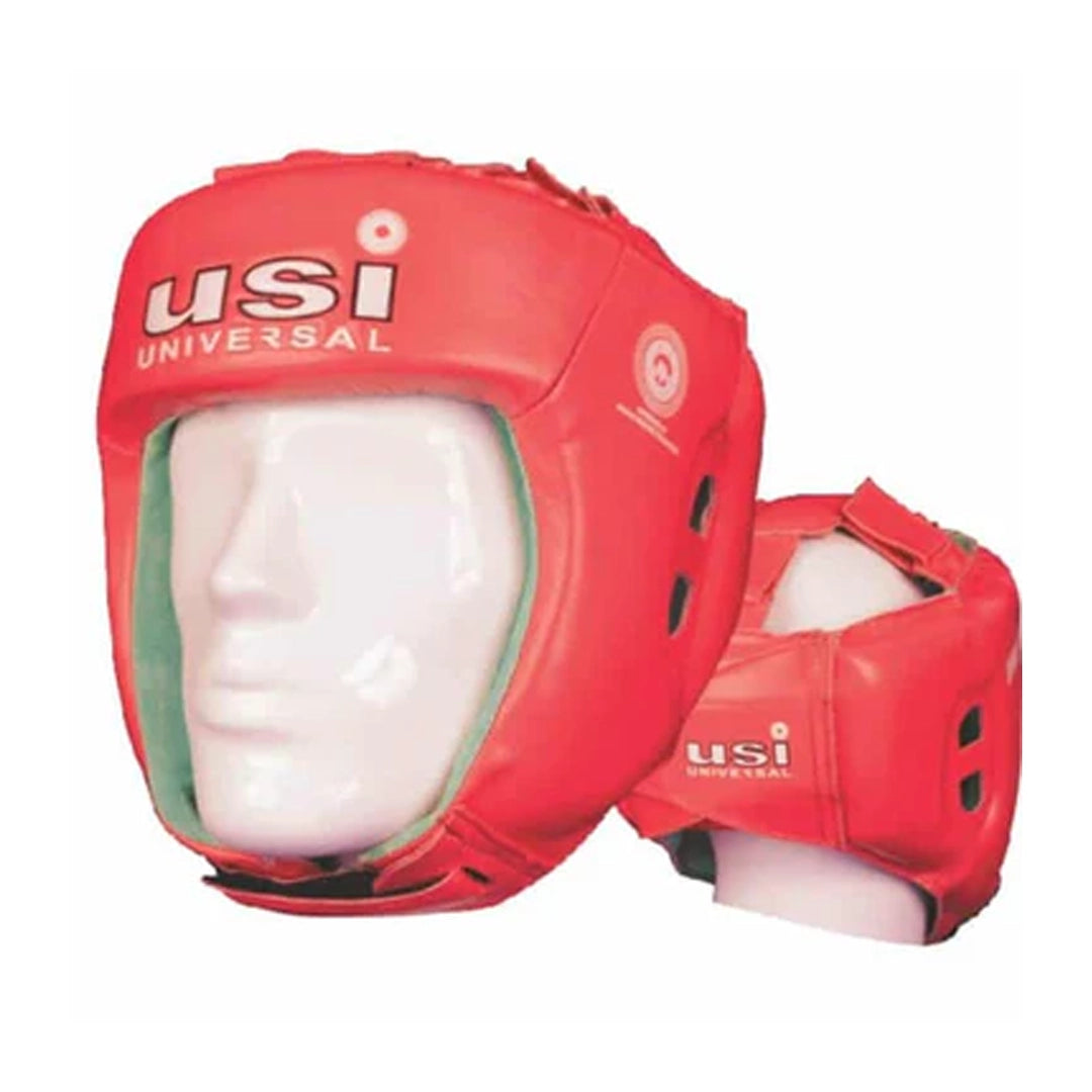 USI Universal Boxing Amateur Contest Head Guard L - Red