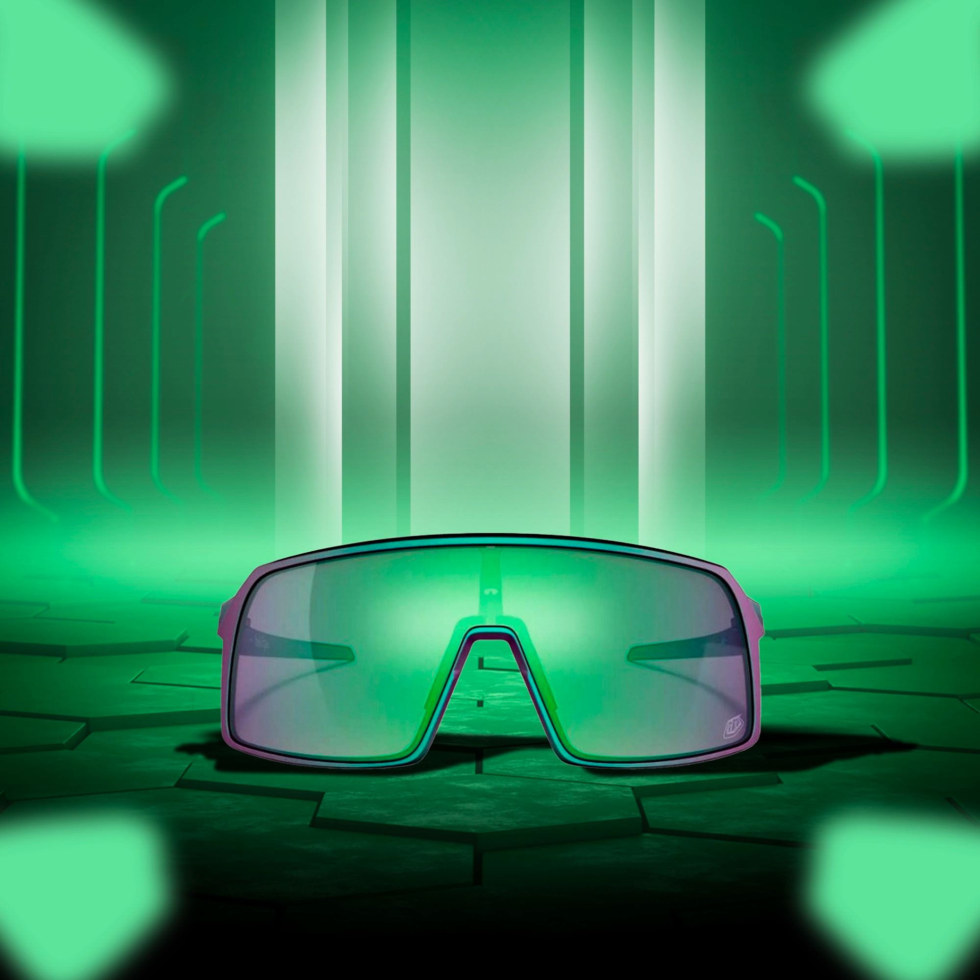 Oakley Sutro Matte Purple green shift Prizm Jade Sunglass - InstaSport