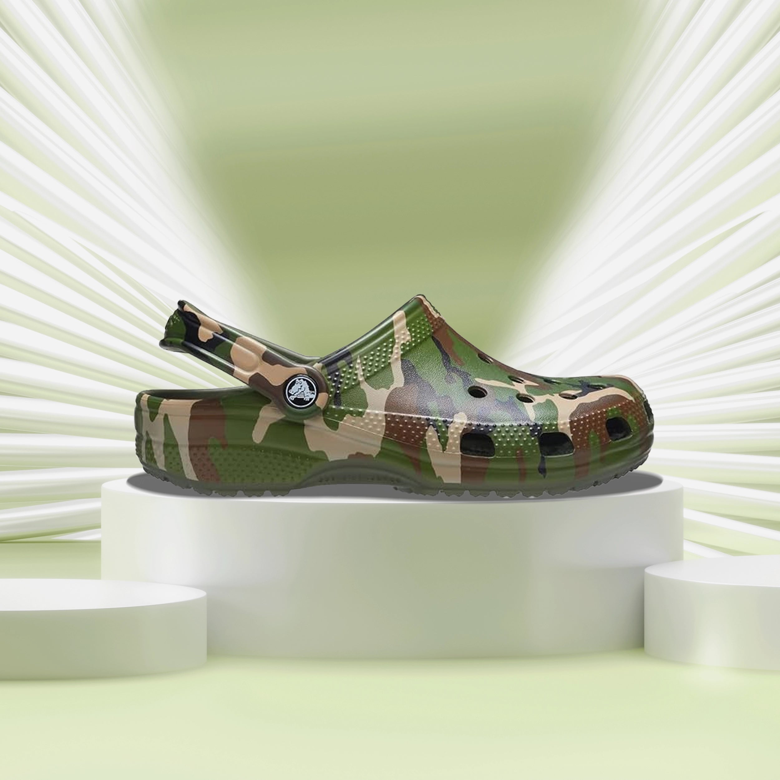 Crocs Men-Adult Classic Camo Clog Mule