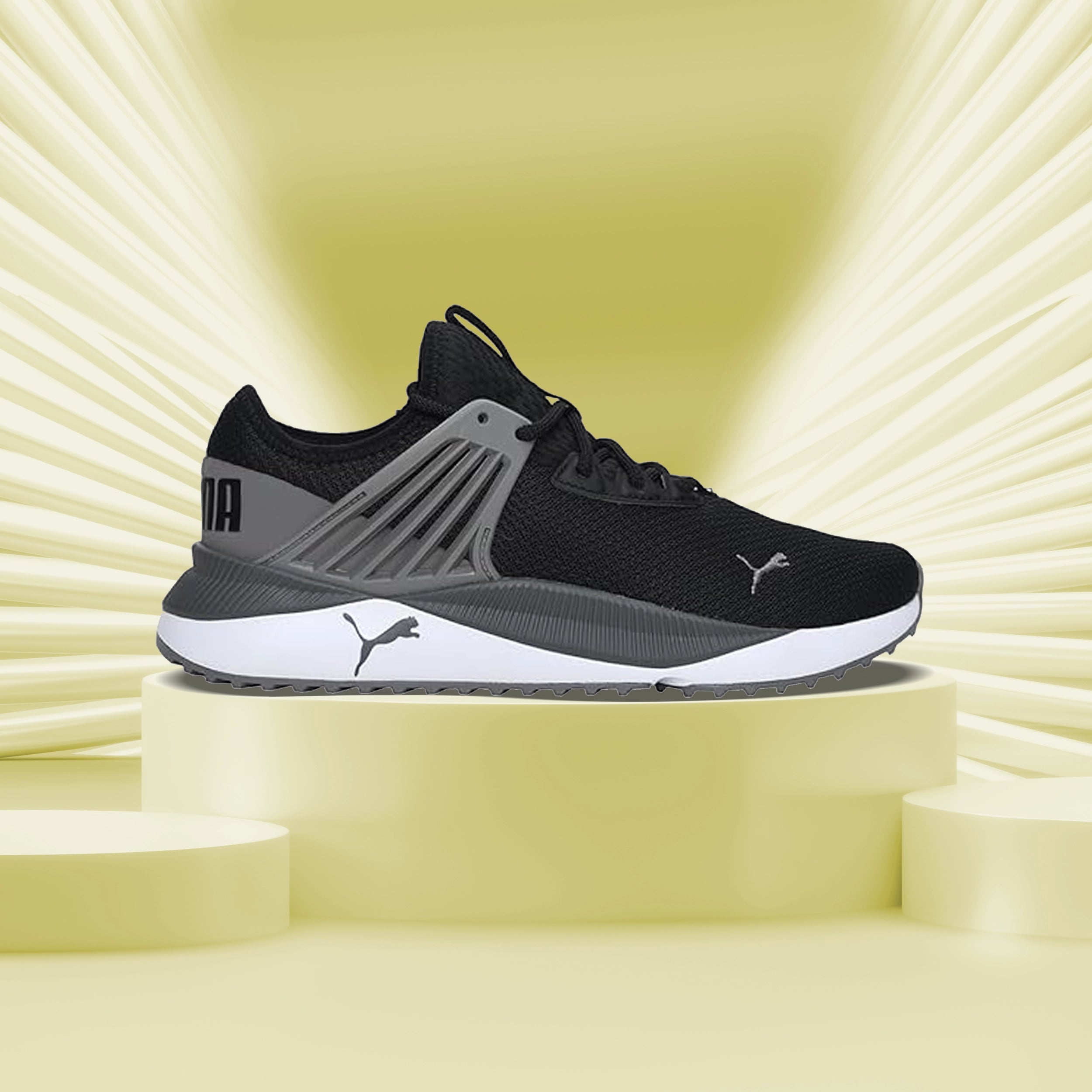 Puma Pacer Future Men's Sneaker (Black-Dark Shadow-Steel Gray) 38036712