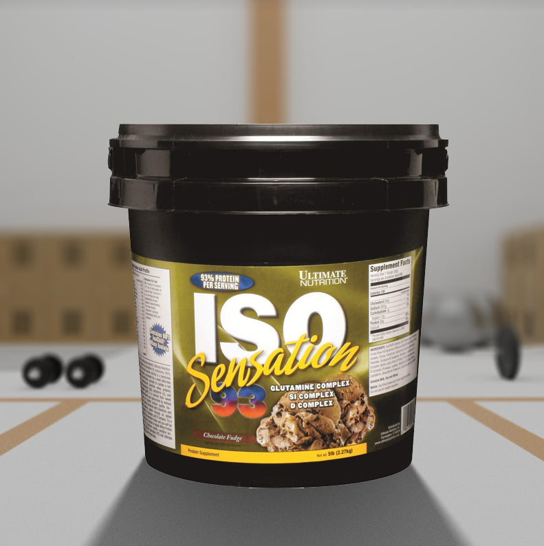 Ultimate Nutrition ISO Sensation 93 - Chocolate Fudge - InstaSport