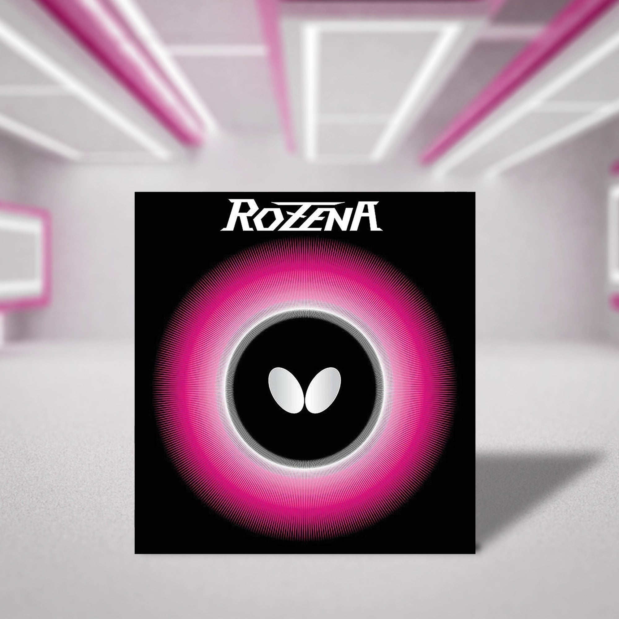 Butterfly Rozena Table Tennis Racquet Rubber - Red