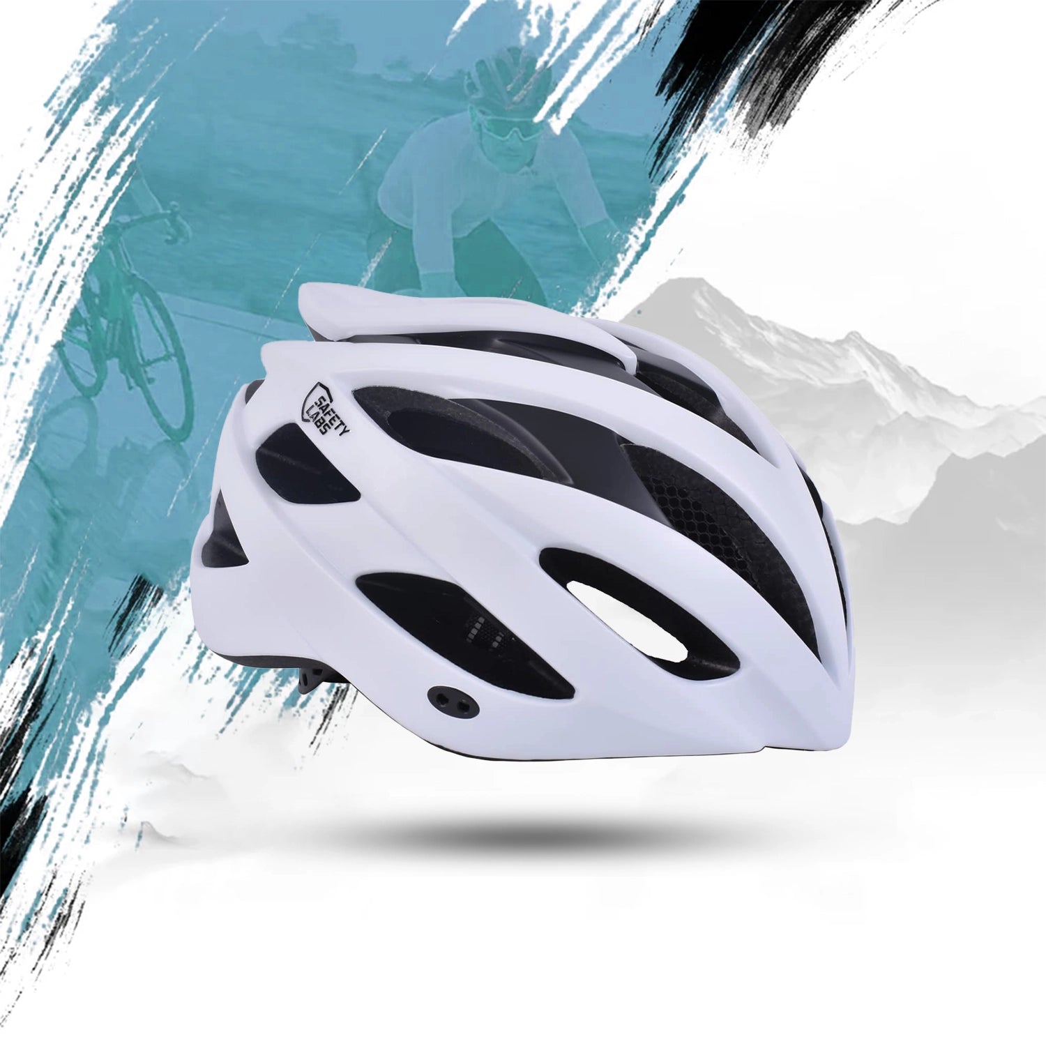Safety Labs Avex Adult Cycling Helmet - White