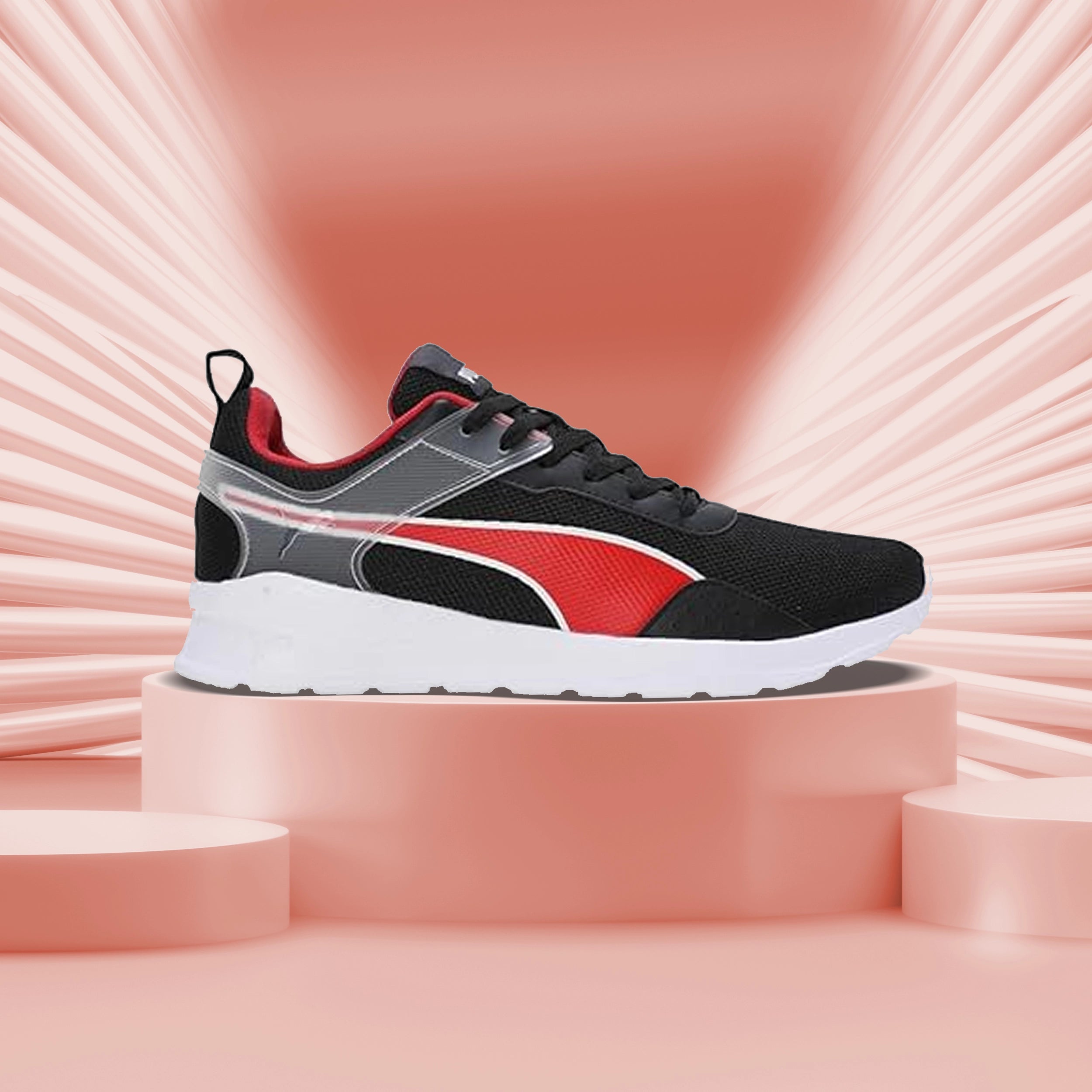 Puma Specter Men's Sneaker (Black-Red-White) 39810203