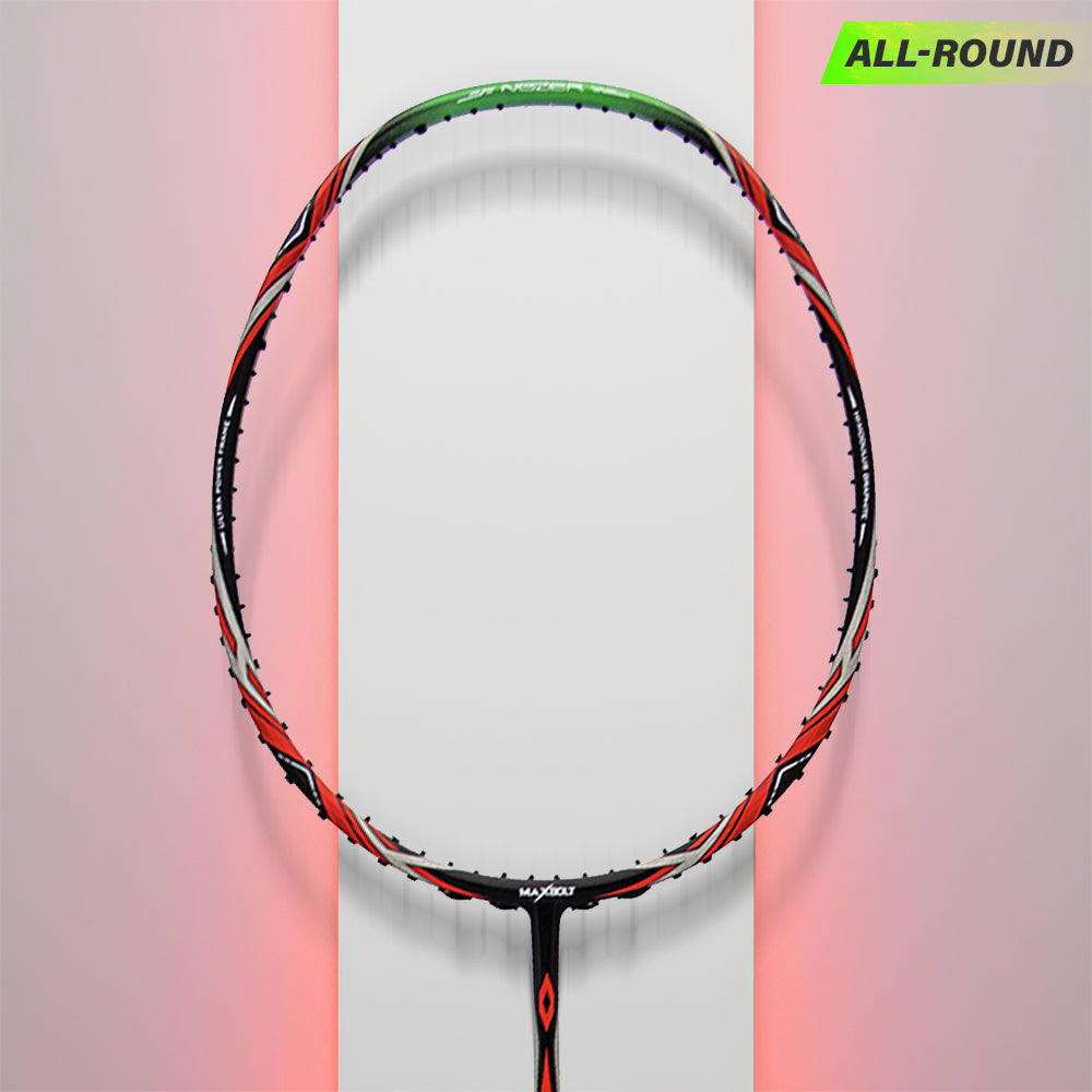Maxbolt X-19 Badminton Racket - Red - InstaSport