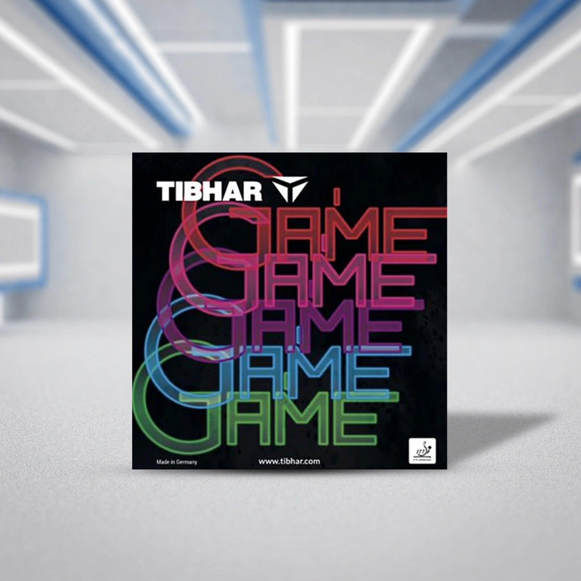 Tibhar Game 2.0 Table Tennis Racquet Rubber - Blue