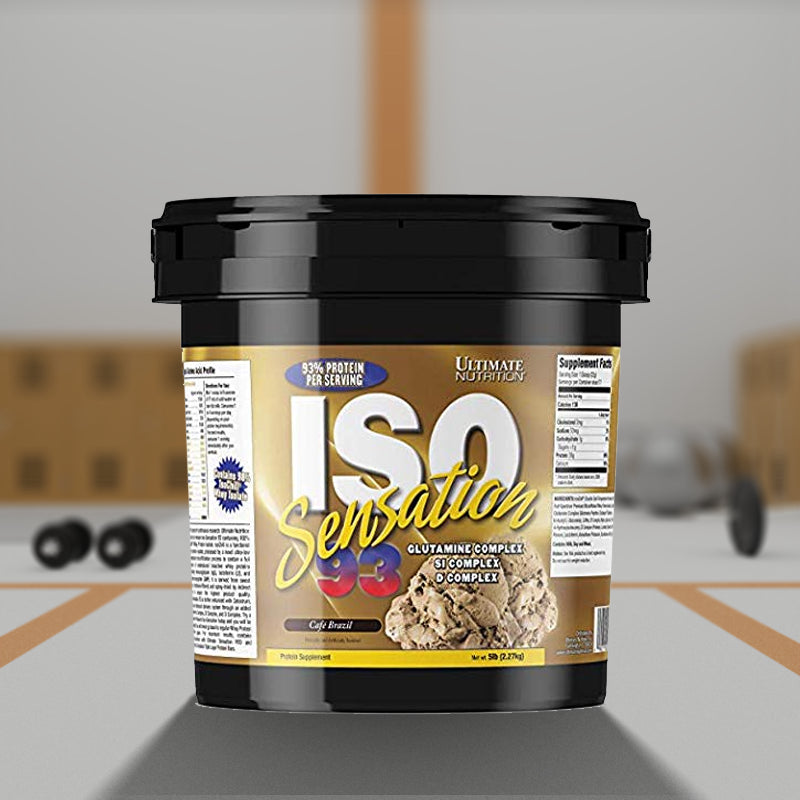 Ultimate Nutrition ISO Sensation - (Cafe Brazil) - InstaSport