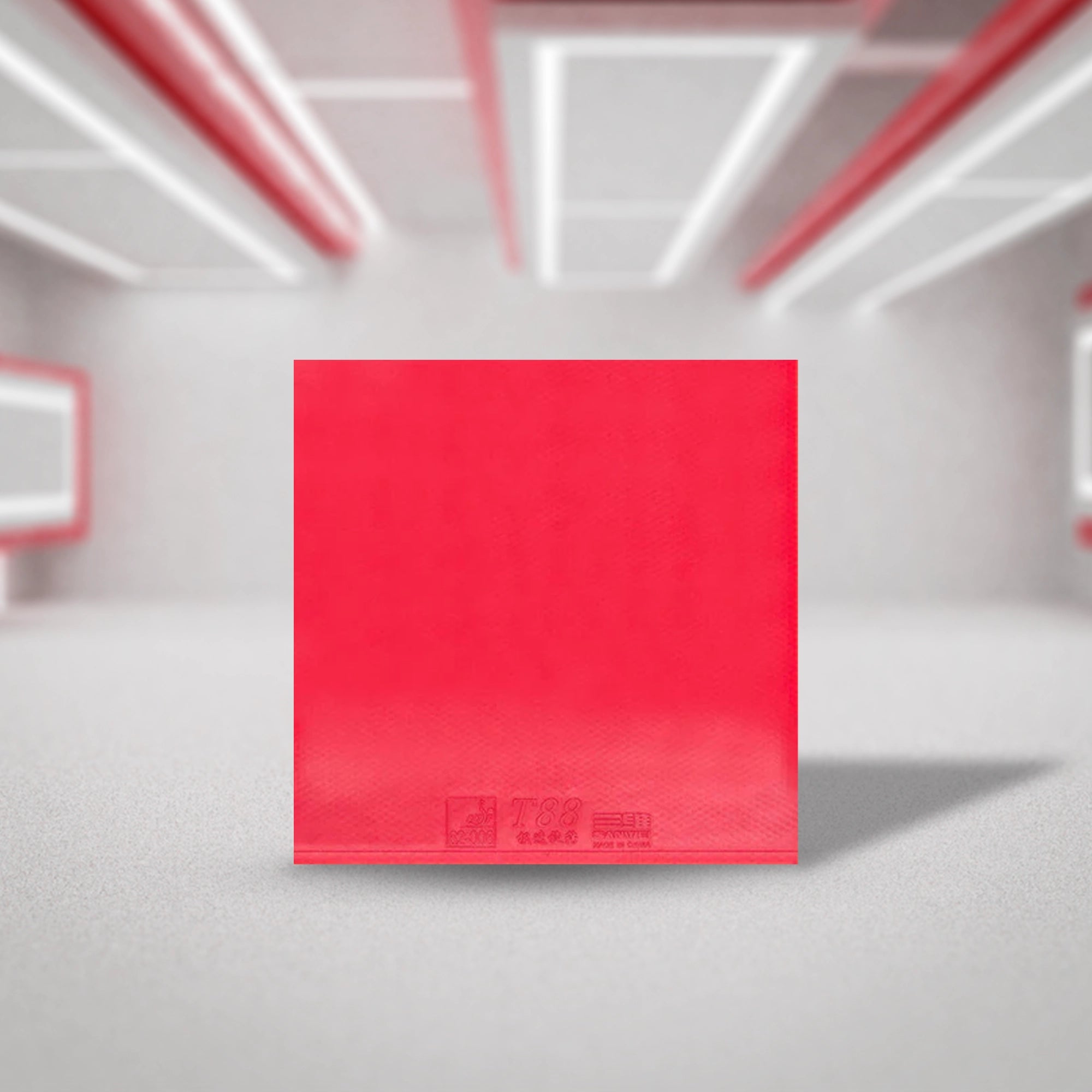 Sanwei Ultraspin T88 Table Tennis Racquet Rubber - Red