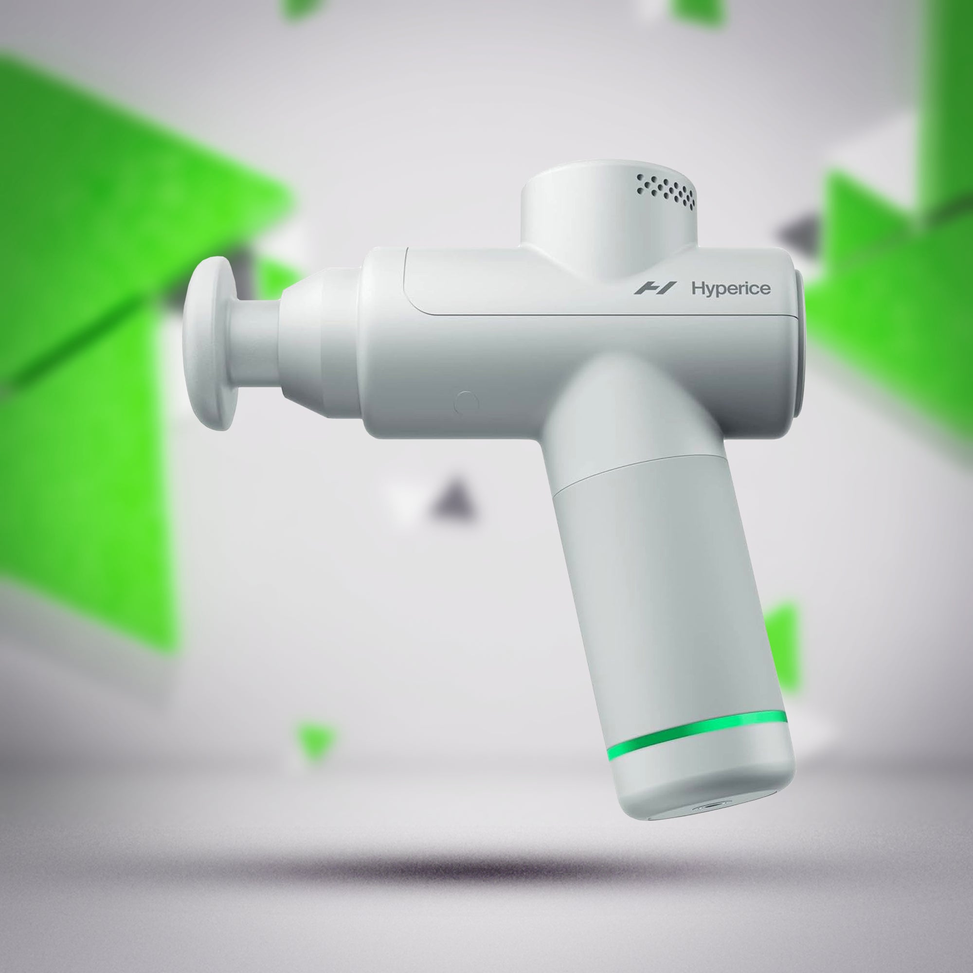 Hyperice Hypervolt Go 2 (White) - Portable Percussion Massage Device - InstaSport