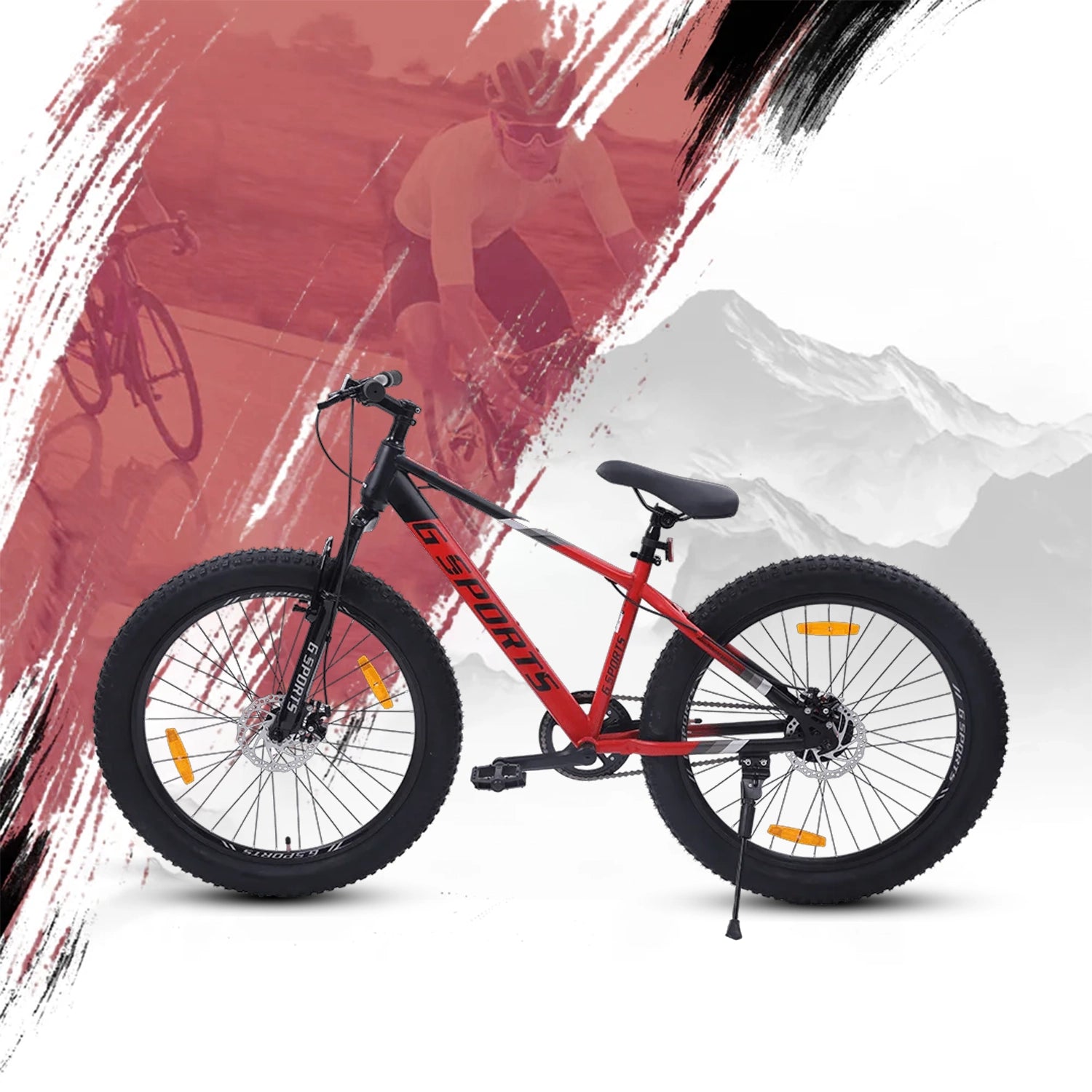 G-Sports Terrakan 3.0 MS Red/Black Bicycle