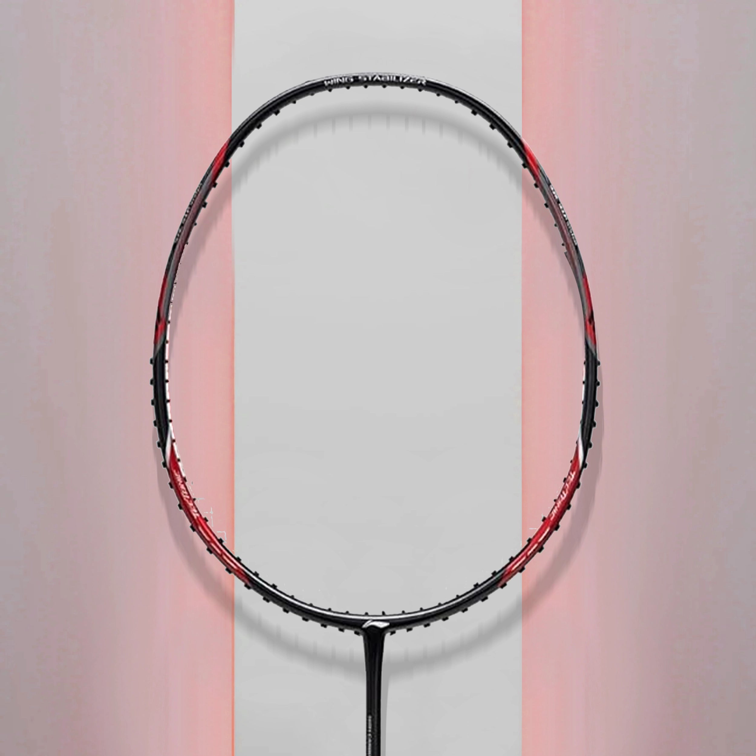Li-Ning Tectonic 1S Badminton Racket- Grey / Red