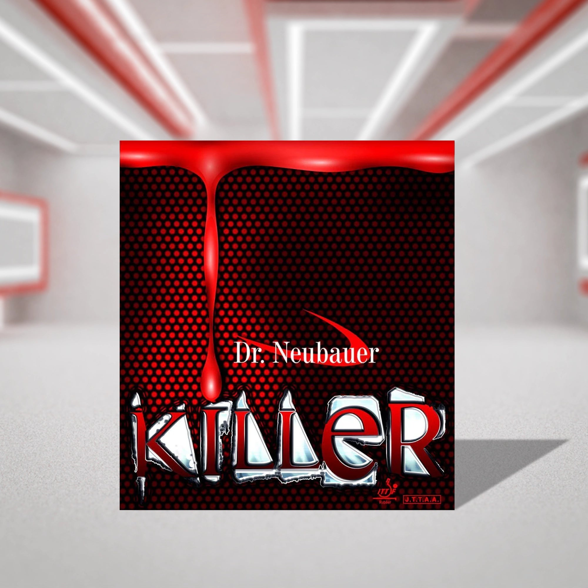 Dr. Neubauer Killer 1.8 Table Tennis Racquet Rubber - Black