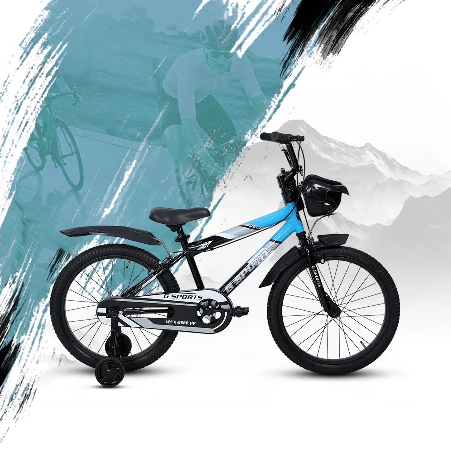 G-Sports Raven 16 Kids Bicycle - Blue