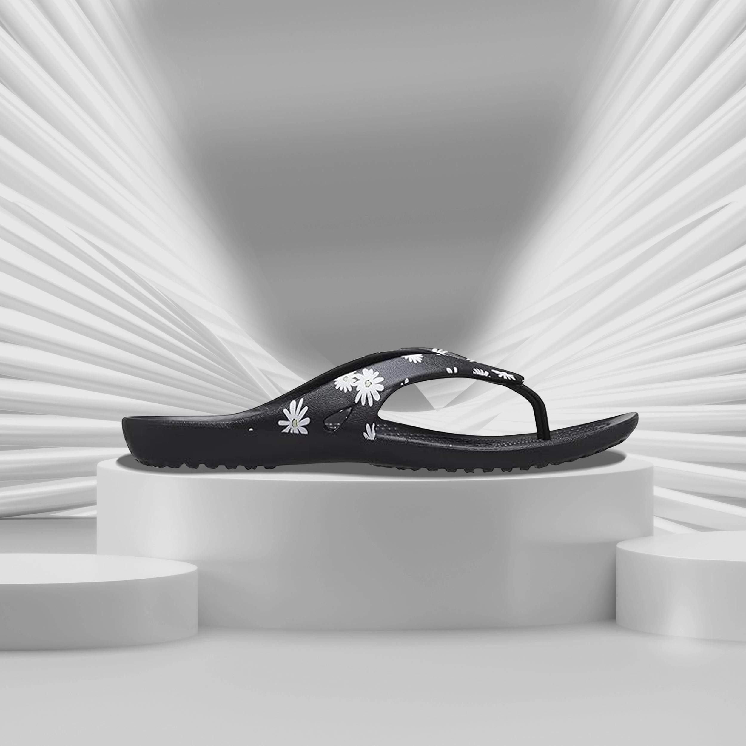 Crocs Kadee Ii Graphic Casual Floral Women Flip - Main Image