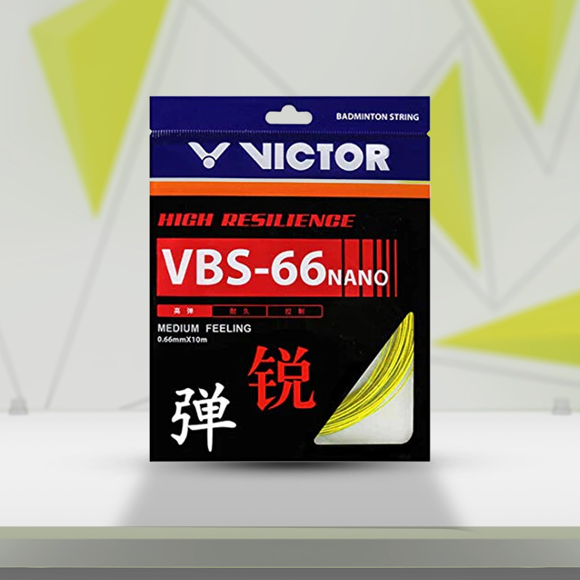 Victor VBS-66N High Resilience Medium Feeling Badminton String