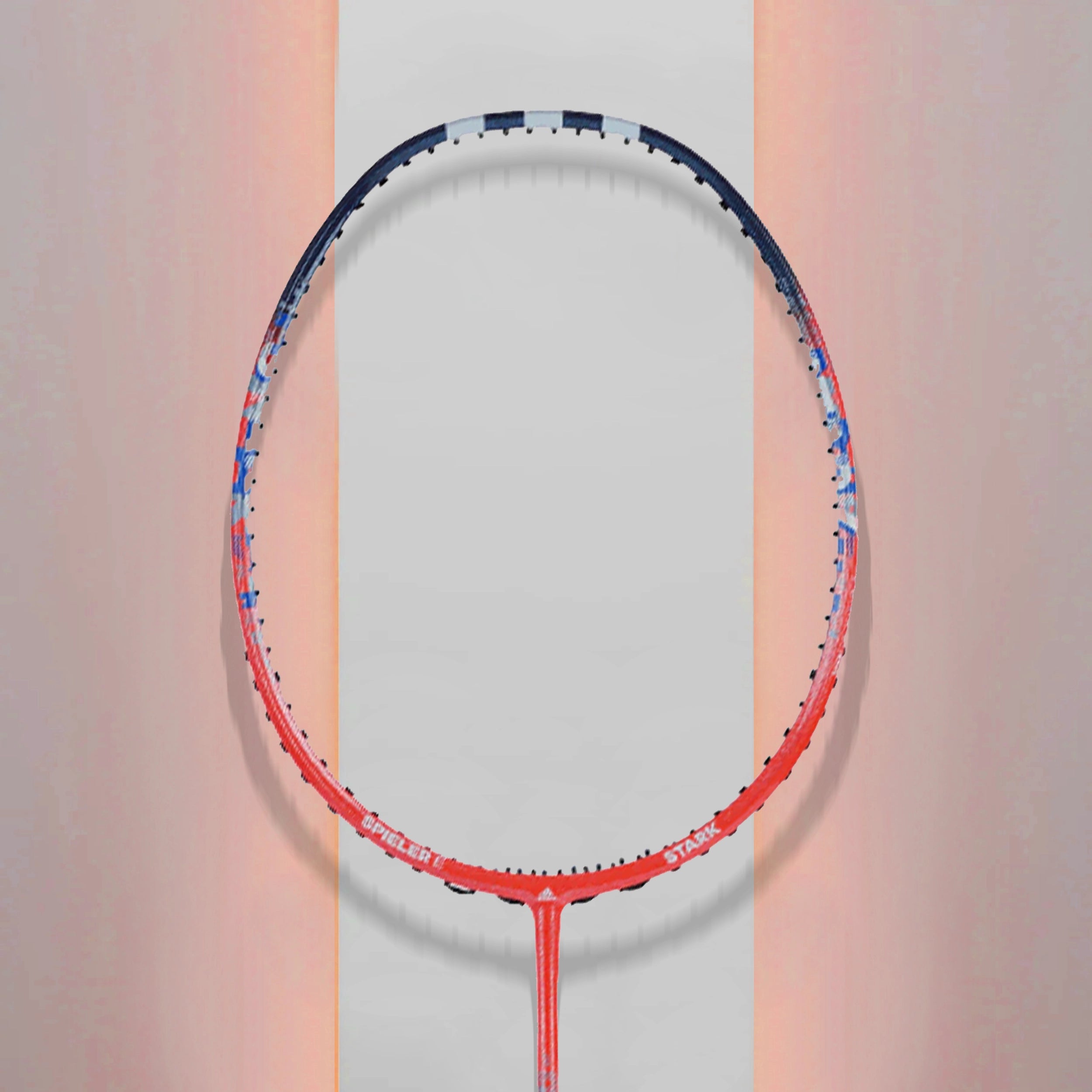 Adidas Spieler E Stark Strung Badminton Racket - Solar Red