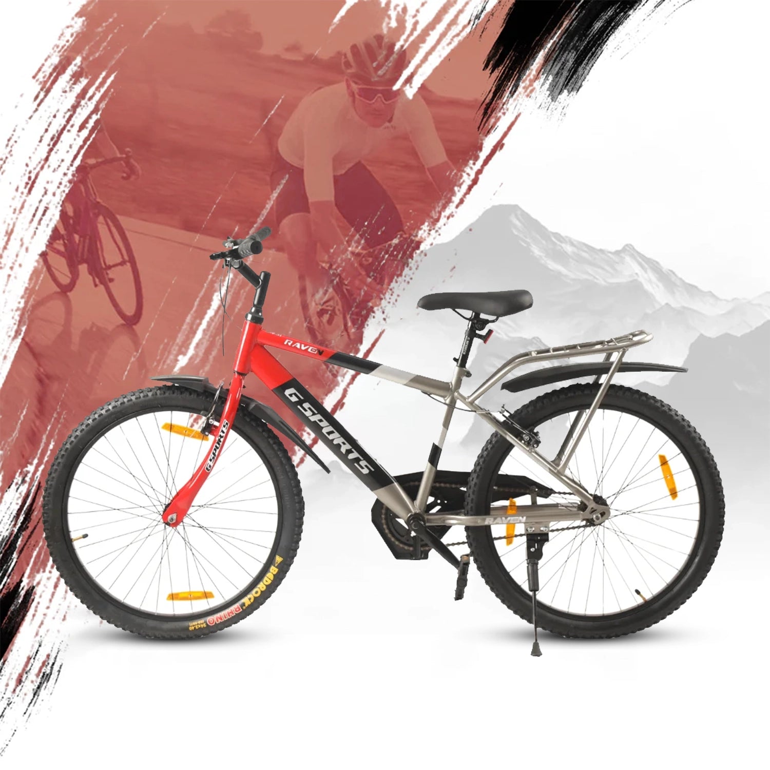 G-Sports Raven IBC 24 Bicycle - Black/Silver