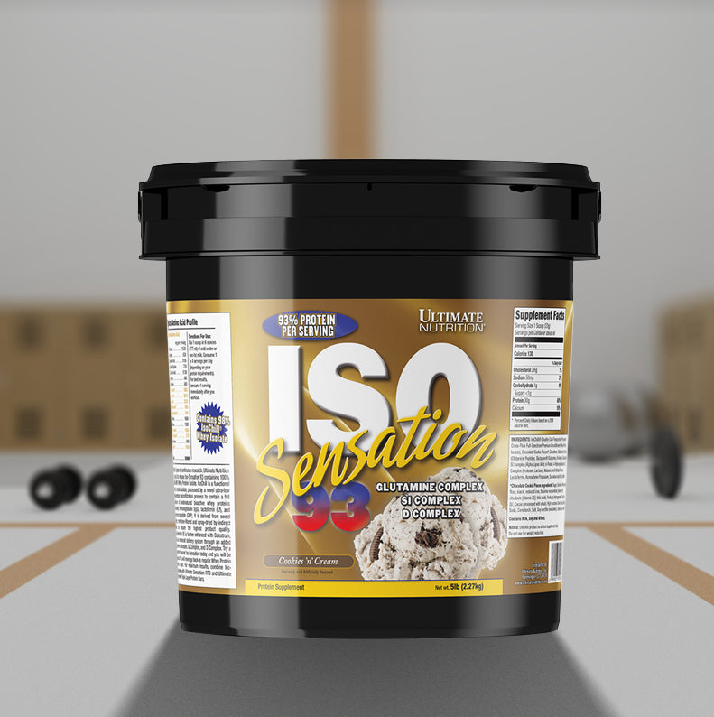 Ultimate Nutrition ISO Sensation 93 - Cookies & Cream - InstaSport