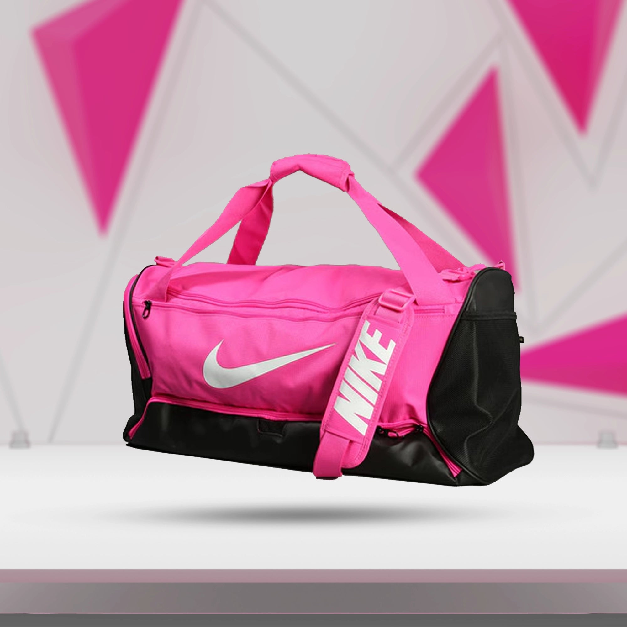 Nike Brasilia 9.5 Training Duffle Bag - Pink - DOD