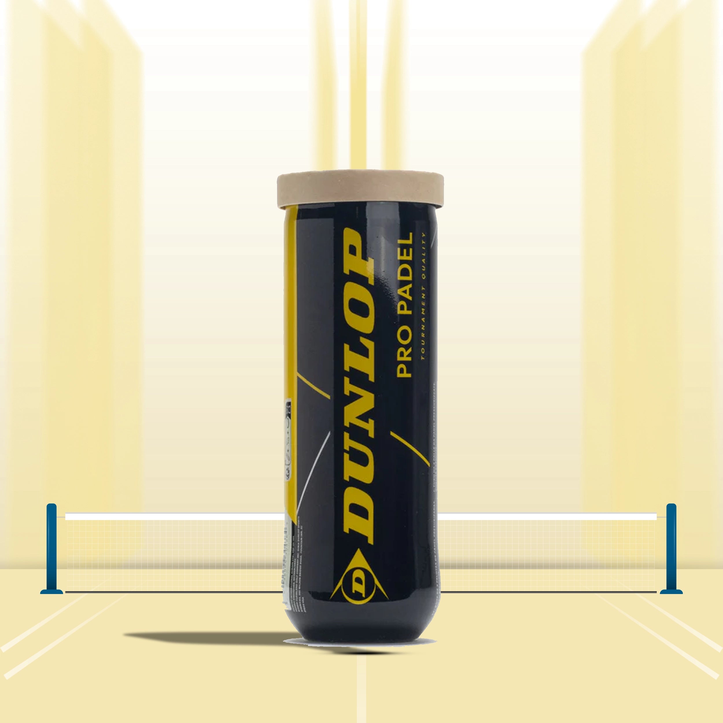 Dunlop Pro Padel Balls (Pack of 3)