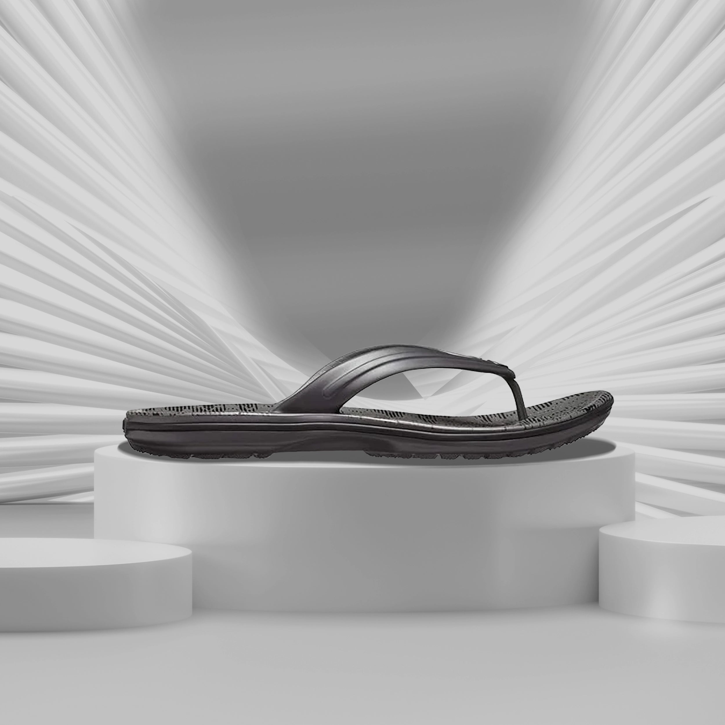 Crocs Men Adult Crocband Flip Graphite/Black Flop
