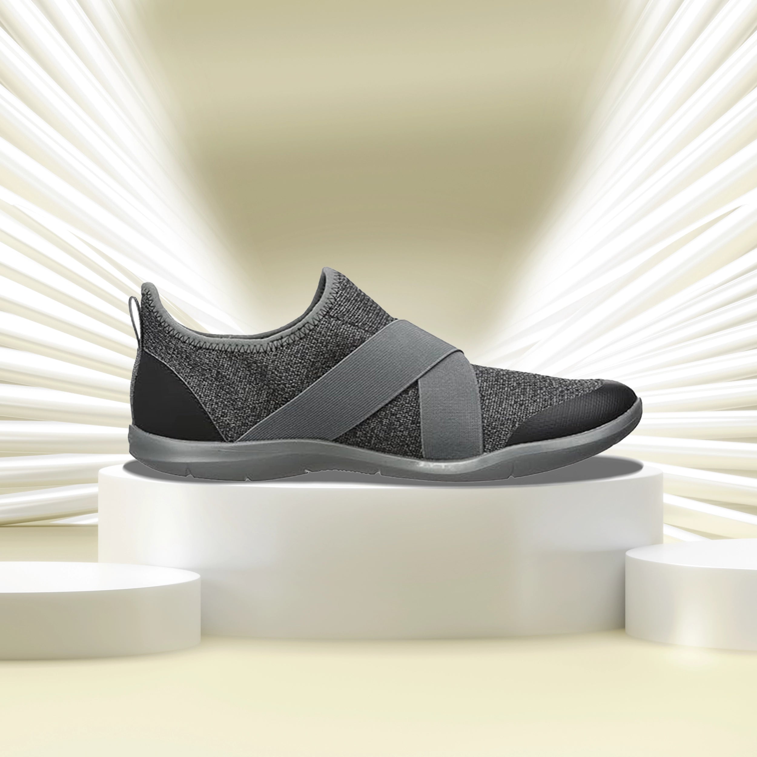 Crocs Womens Swiftwater Cross-Strap Static Sneakers