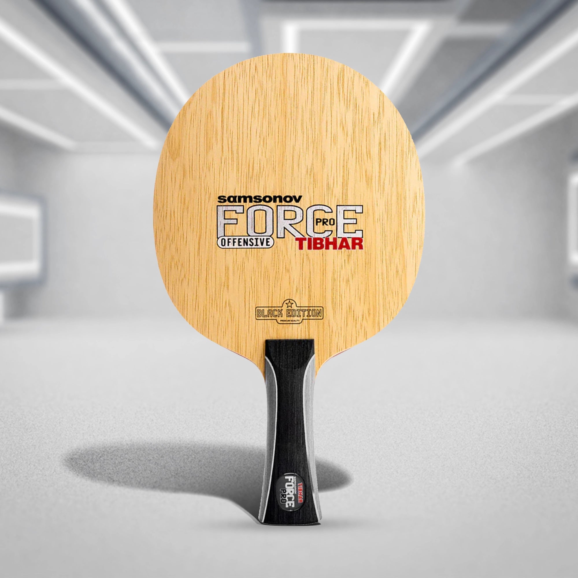 Tibhar Force Pro Black Edition Concave Table Tennis Ply