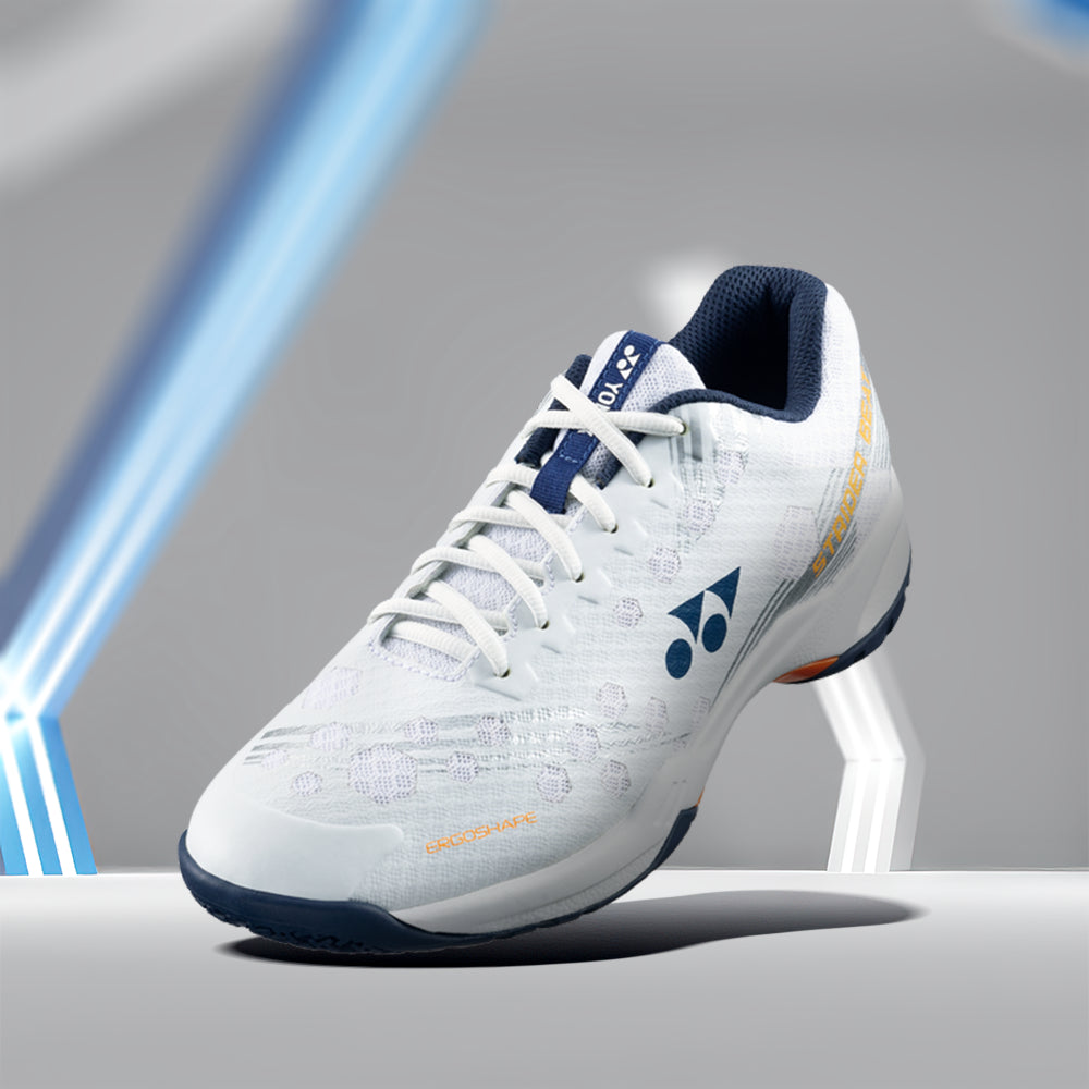 YONEX Power Cushion Strider Beat Badminton Shoes - White - InstaSport