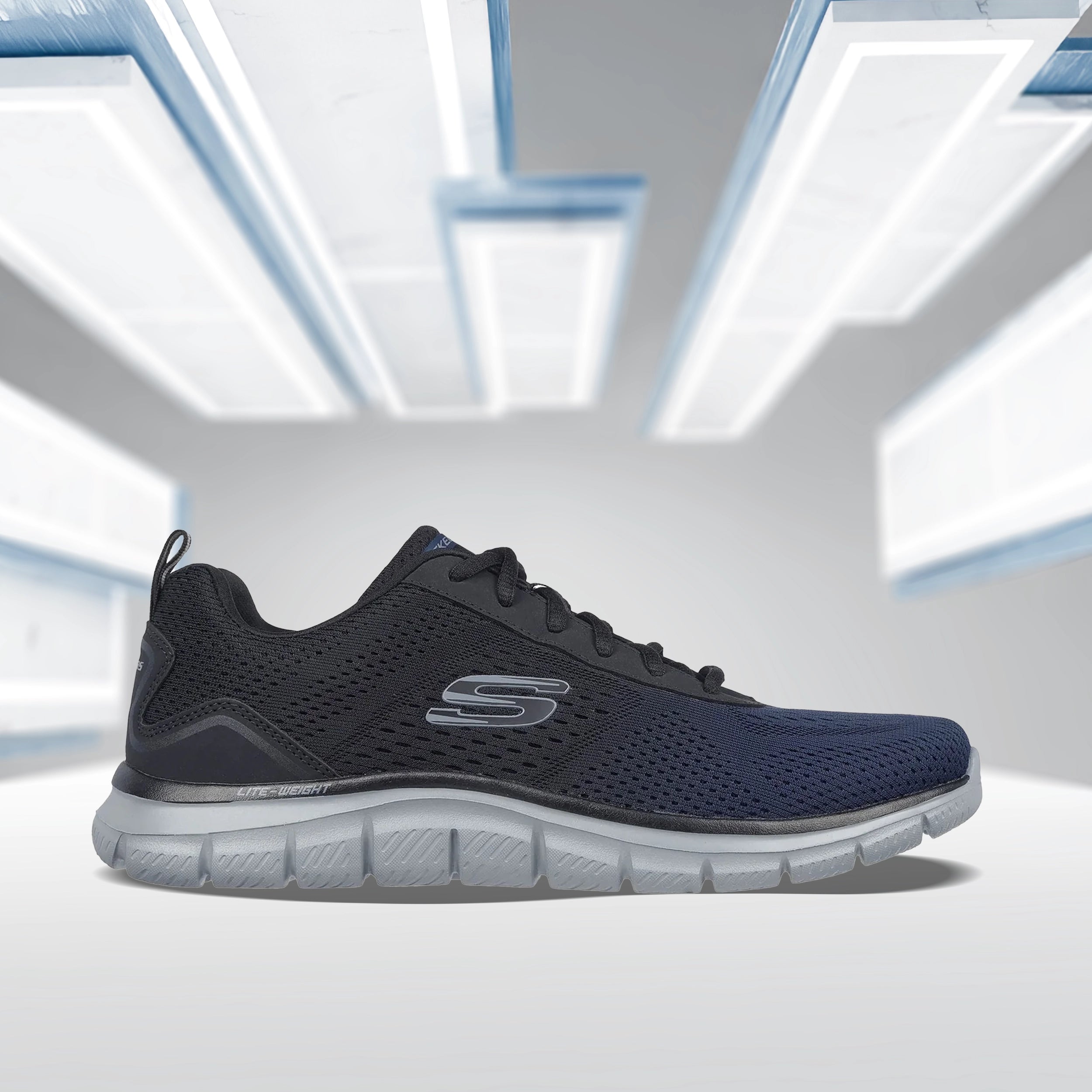 SKECHERS TRACK- RIPKENT WALKING SHOES (232399-NVBK) - InstaSport