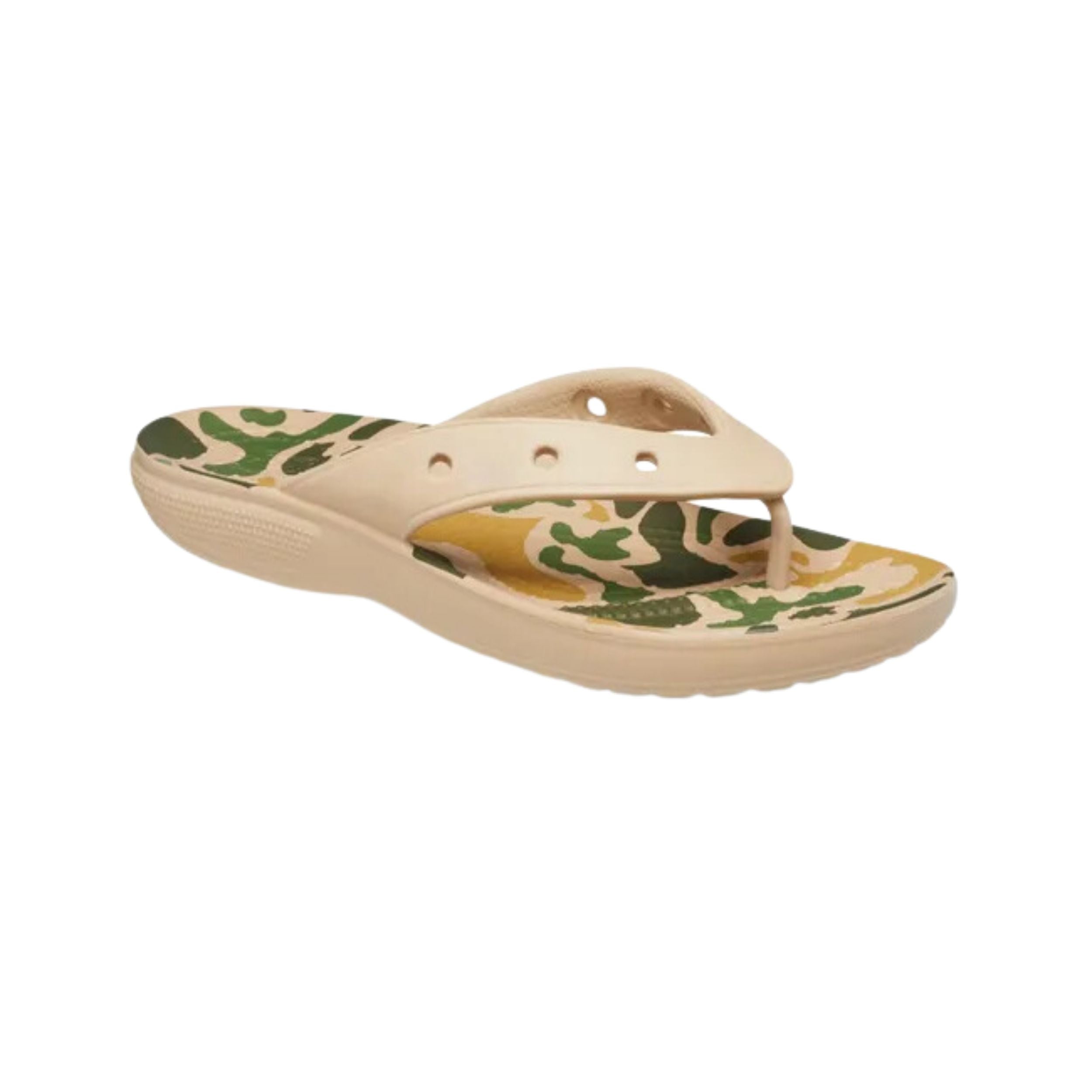 Crocs Unisex-Adult Classic Camo Flip