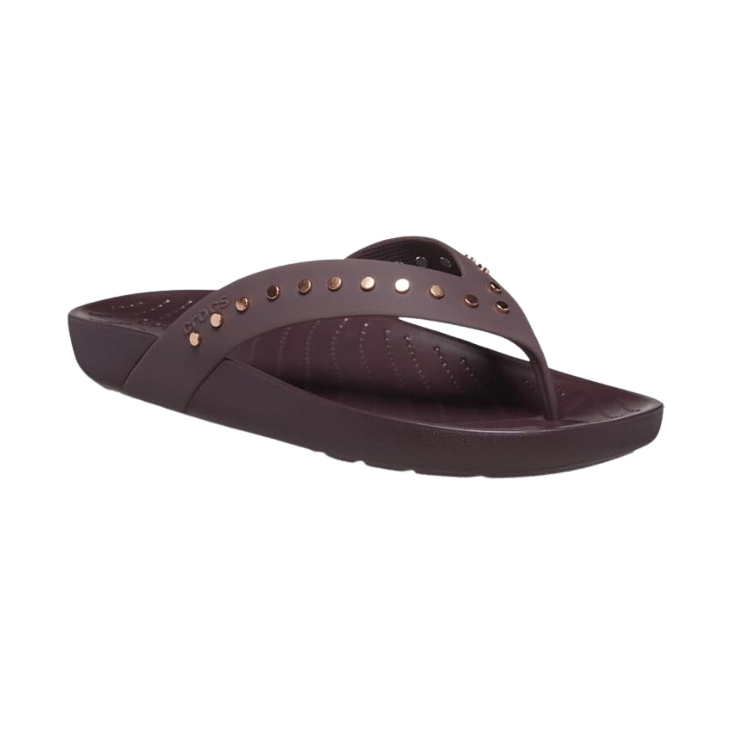 Crocs womens Crocs Splash Studded Flip Slipper