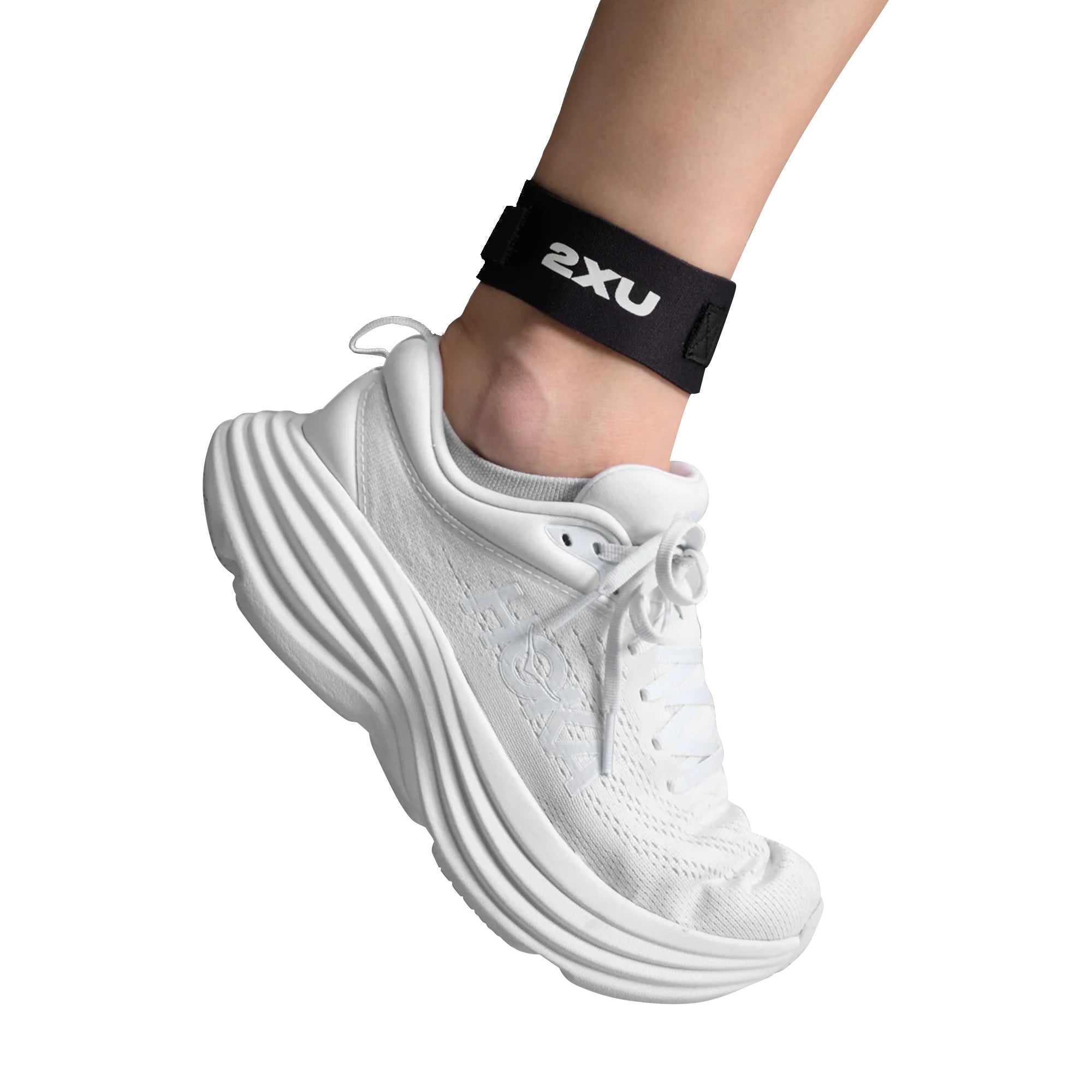 2XU Time Chip Strap - BLK/BLK