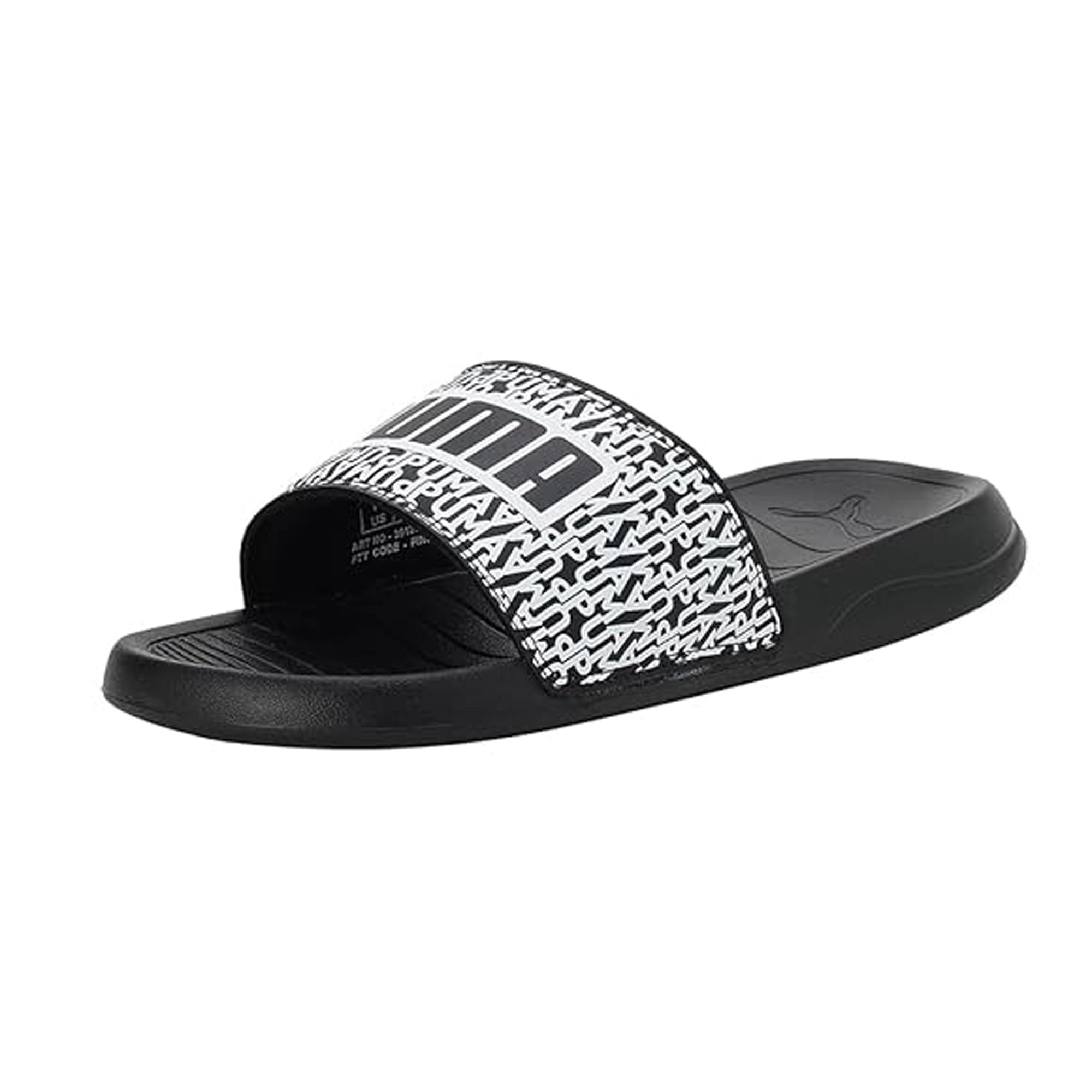 Puma Adult Popcat 20 Mono Res Slide (Black-White) 39126601