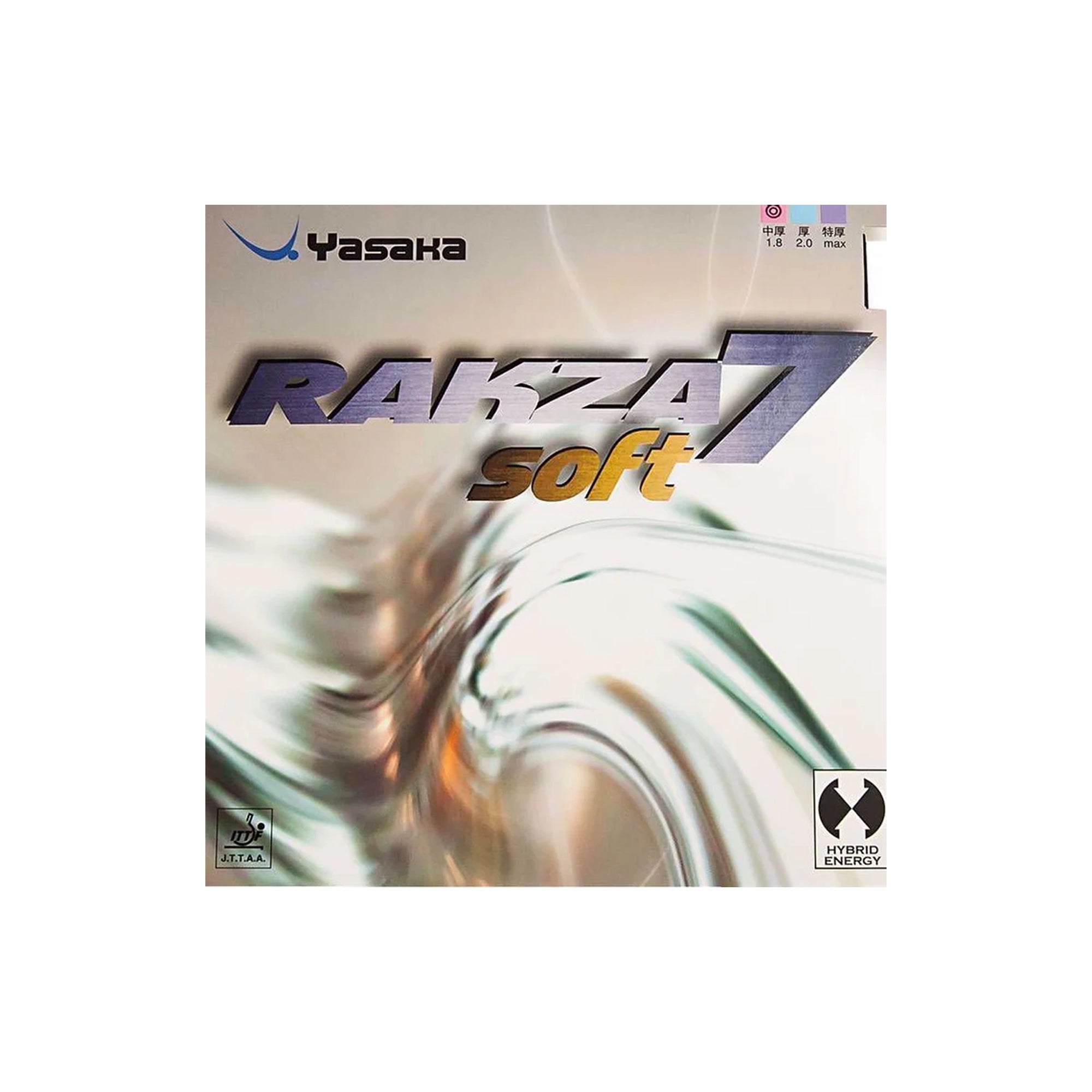 Yasaka Rakza 007 Soft Table Tennis Racquet Rubber - Red