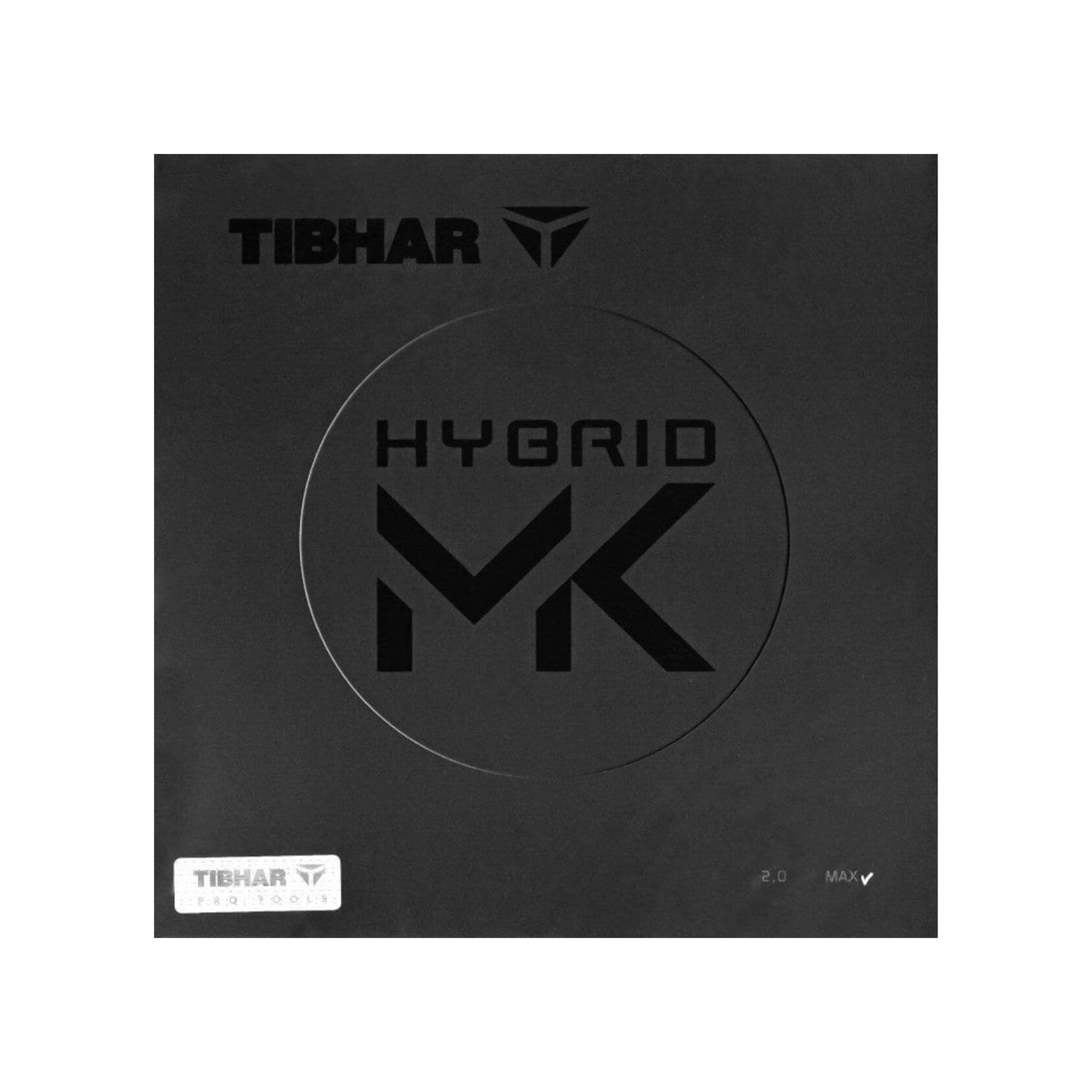 Tibhar Hybrid MK Table Tennis Racquet Rubber - Red