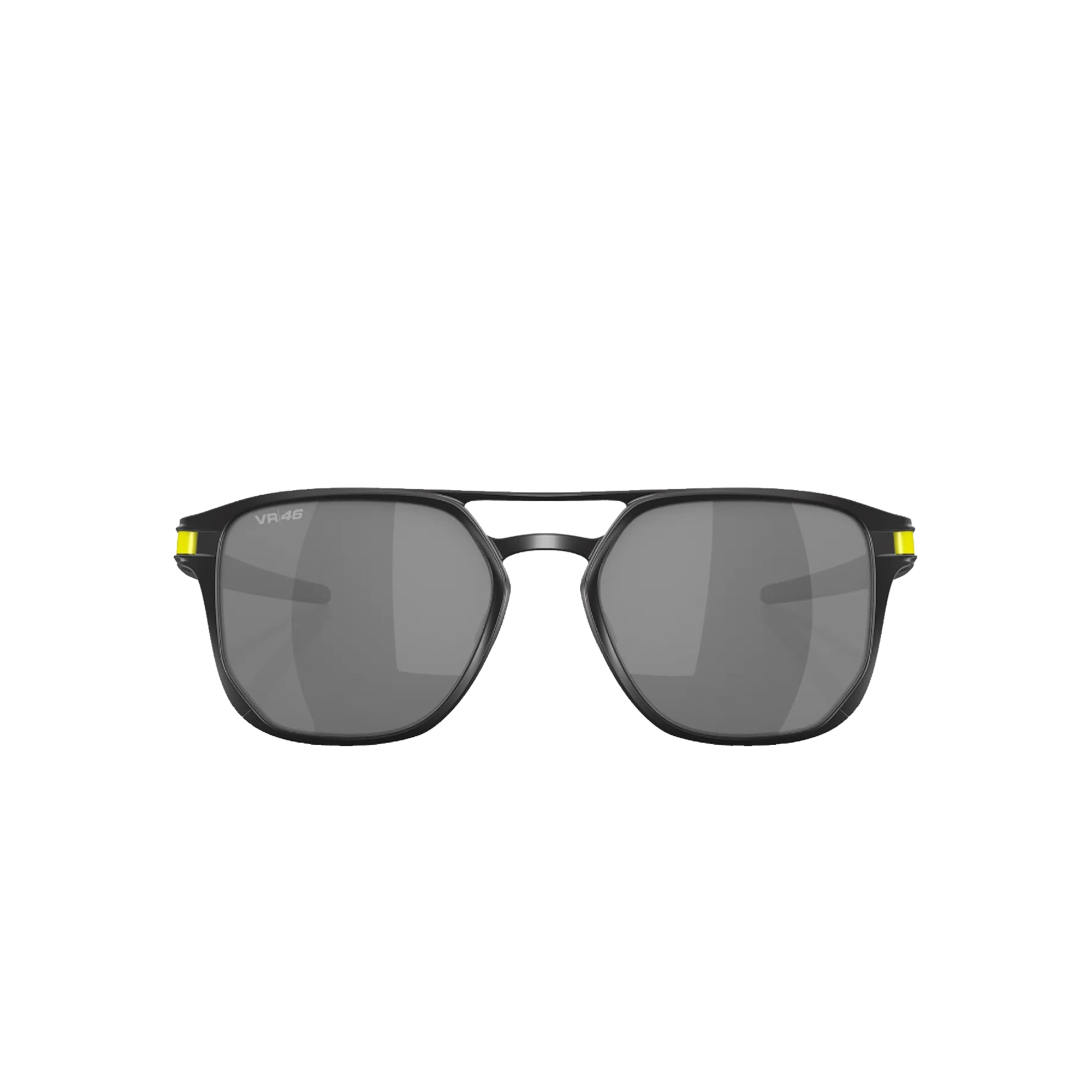 Oakley Latch Alpha Metal Black/Yellow Frame Prizm Black Grey Sunglass - InstaSport