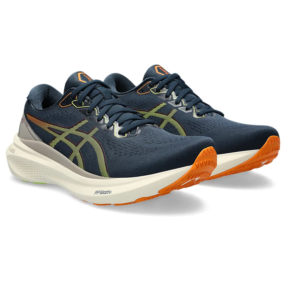 ASICS GEL-KAYANO 30 (M) - (FRENCH BLUE/NEON LIME) RUNNING SHOES - InstaSport