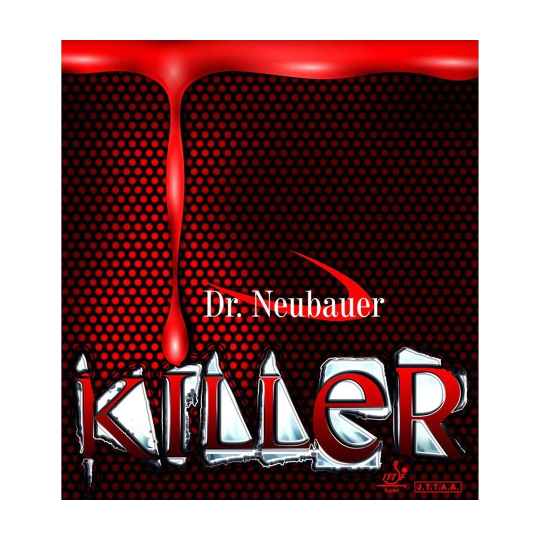 Dr. Neubauer Killer 2.0 Table Tennis Racquet Rubber - Black