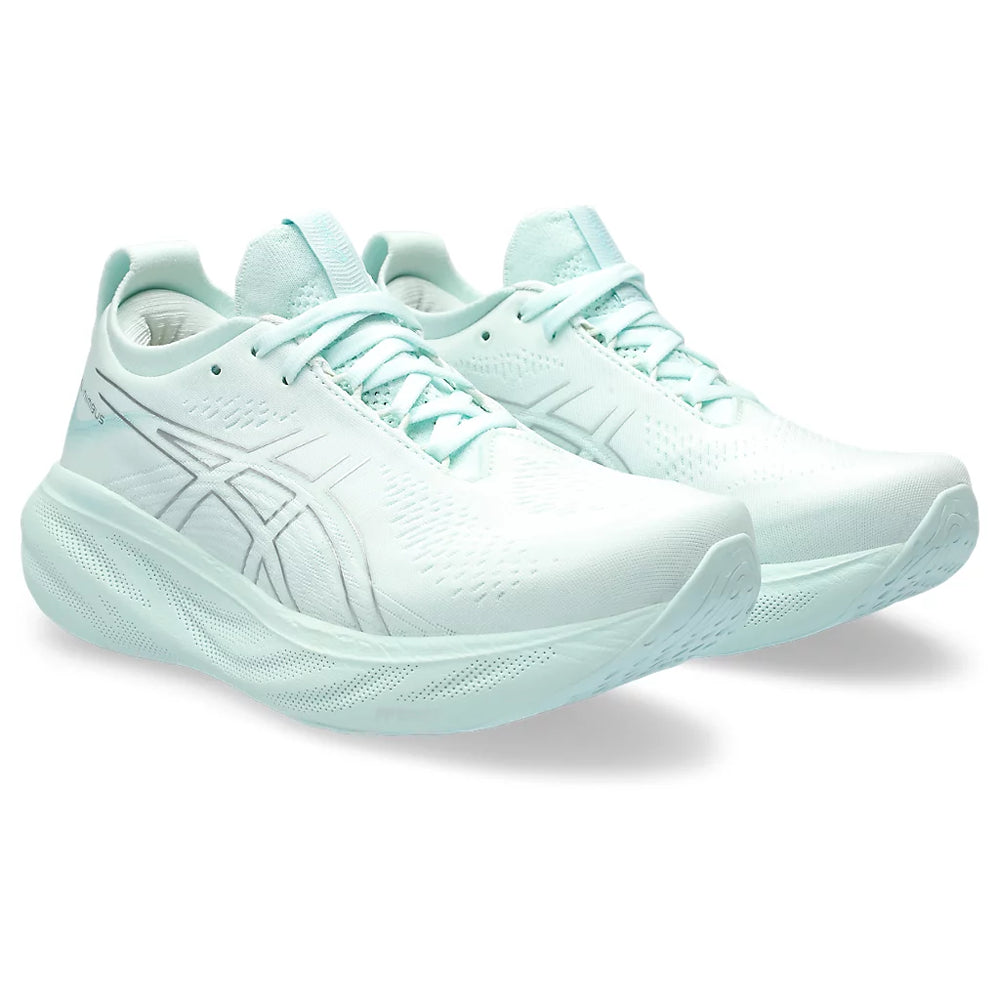 ASICS GEL NIMBUS 25 (W) - (SOOTHING SEA/ PURE SILVER) RUNNING SHOES - InstaSport