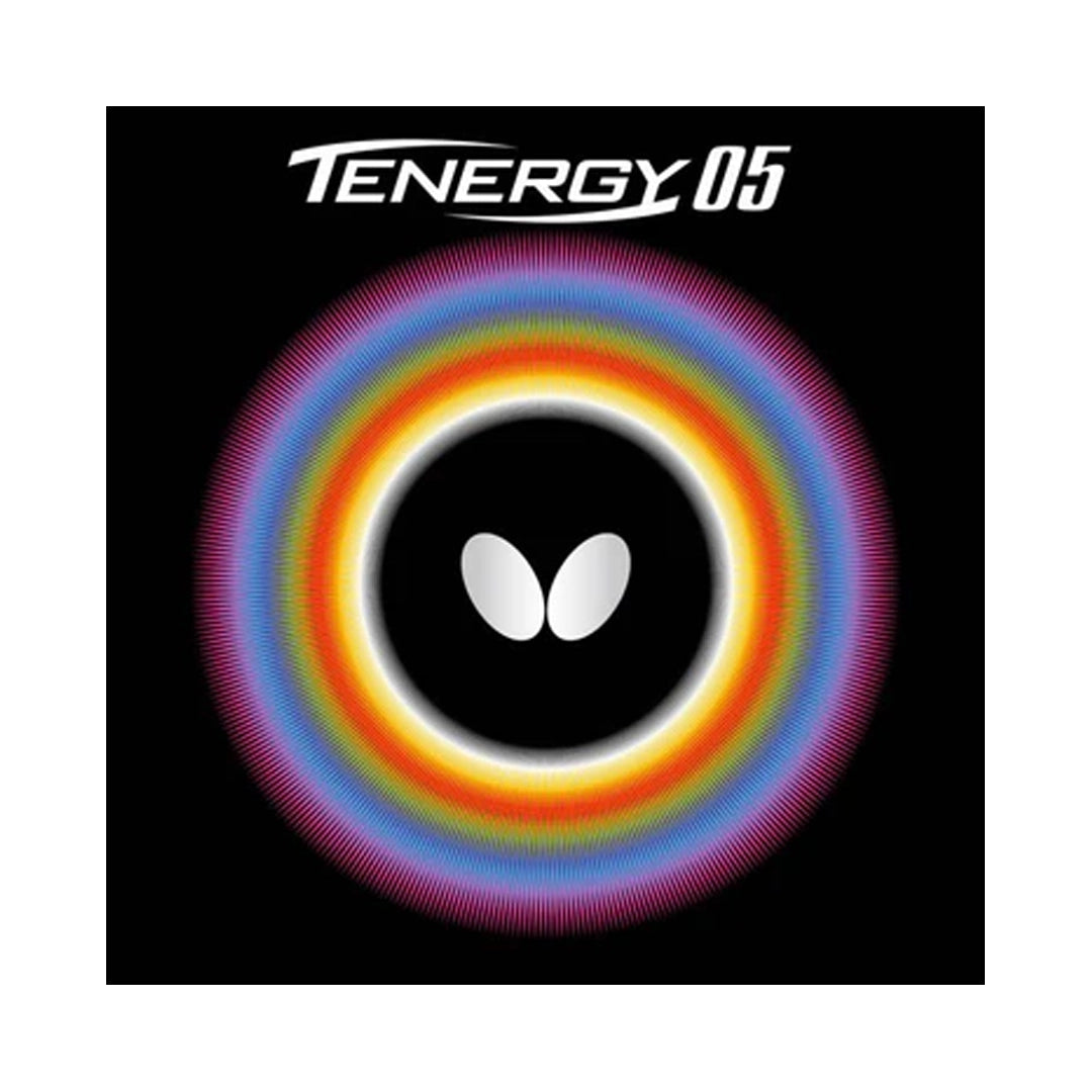 Butterfly Tenergy 05 Table Tennis Racquet Rubber - Black
