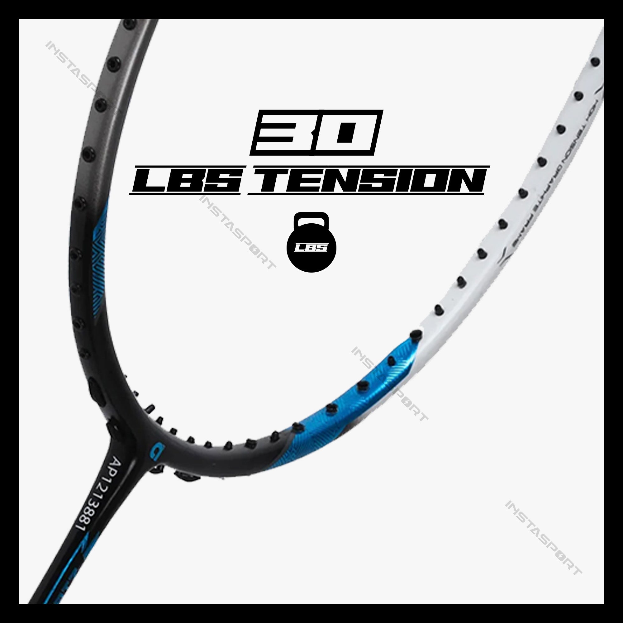 Apacs Z Ziggler 72 Badminton Racket (Blue/Black) - InstaSport